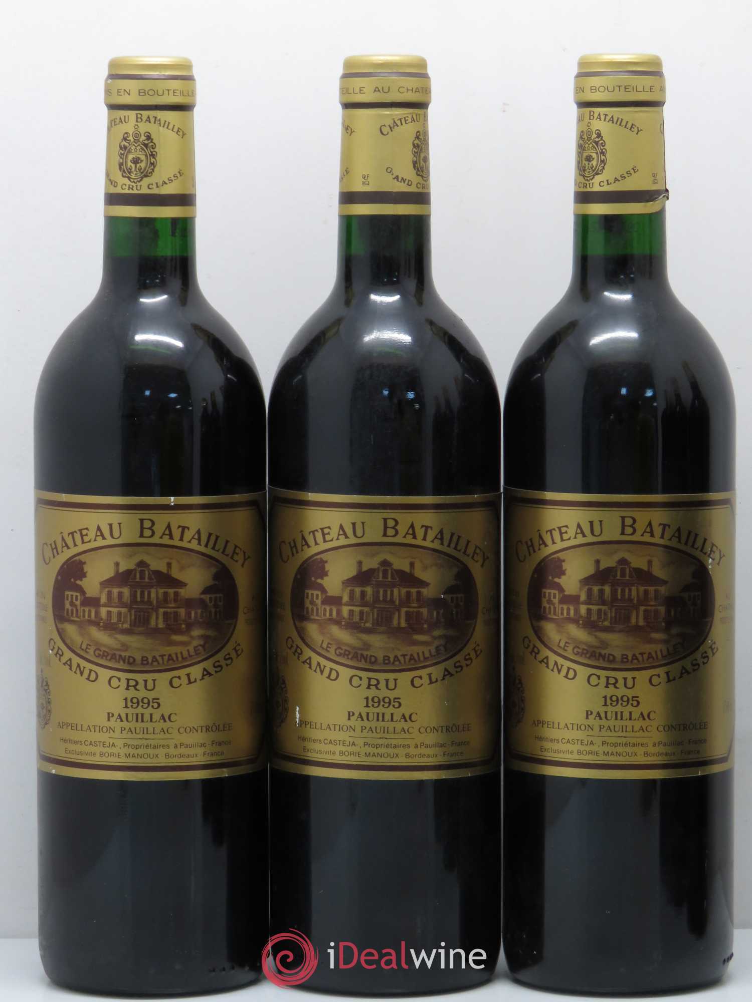 Château Batailley 5ème Grand Cru Classé 1995 - Lot de 6 bouteilles - 1