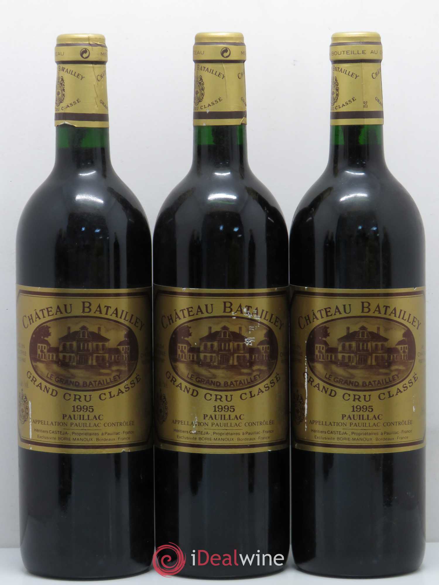 Château Batailley 5ème Grand Cru Classé 1995 - Lot de 6 bouteilles - 2