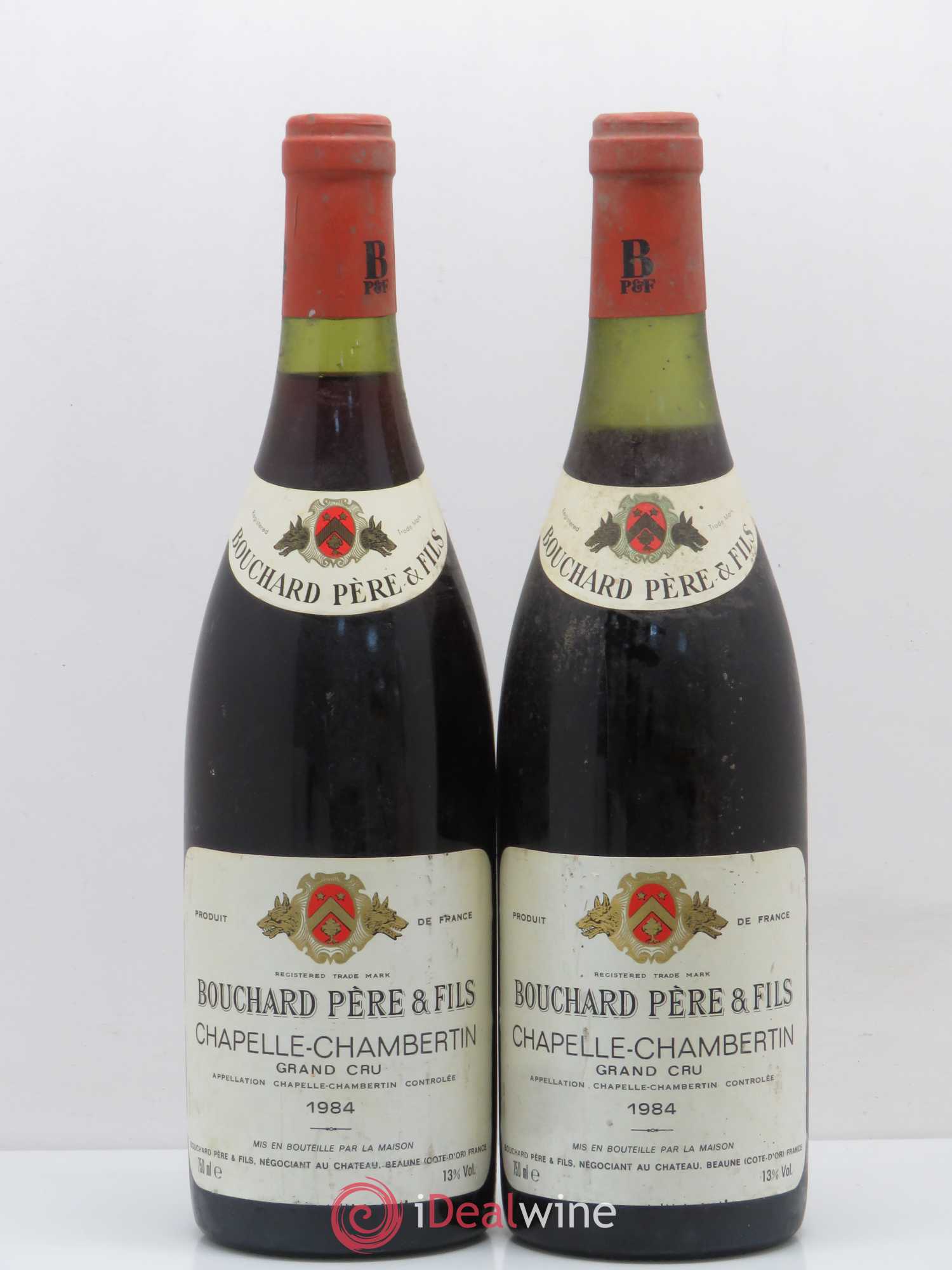 Chapelle-Chambertin Grand Cru Bouchard Père & Fils 1984 - Lot de 2 bouteilles - 0