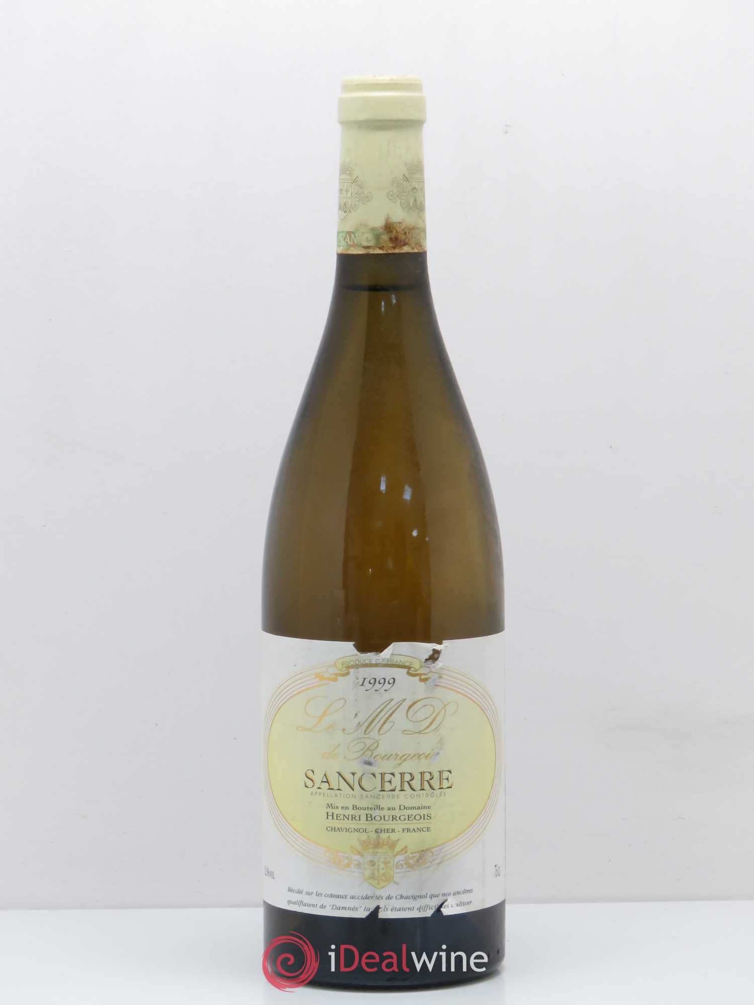 Sancerre Les Monts Damnés Henri Bourgeois 1999 - Posten von 1 Flasche - 0