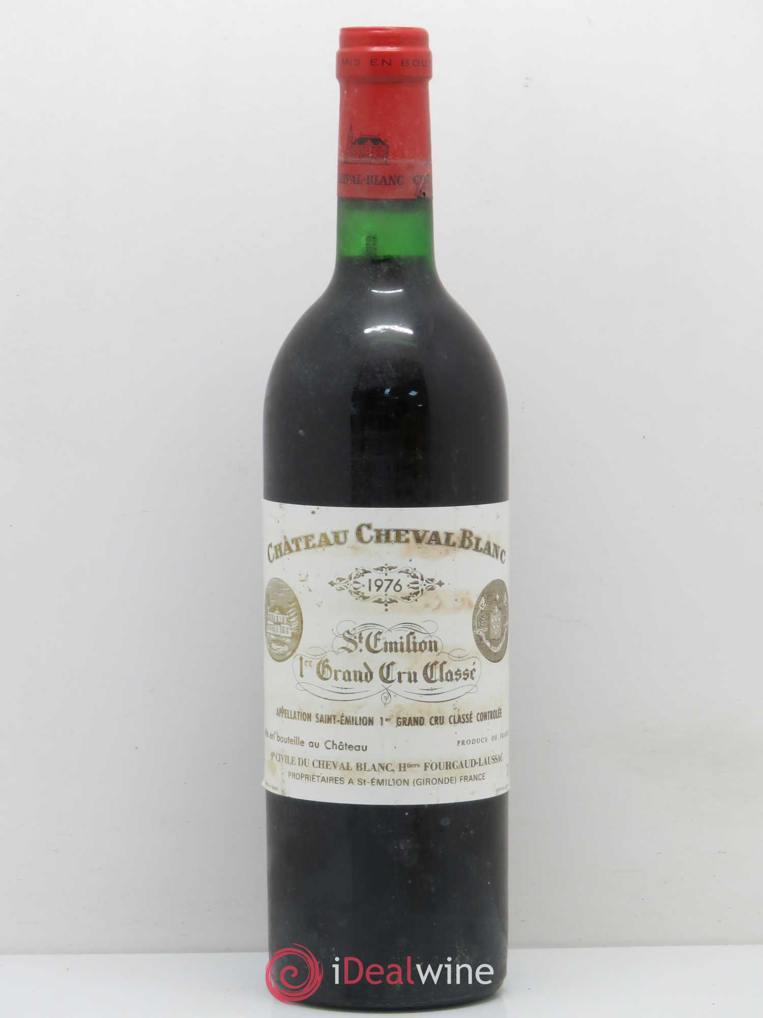 Château Cheval Blanc 1er Grand Cru Classé A 1976 - Lot de 1 bouteille - 0