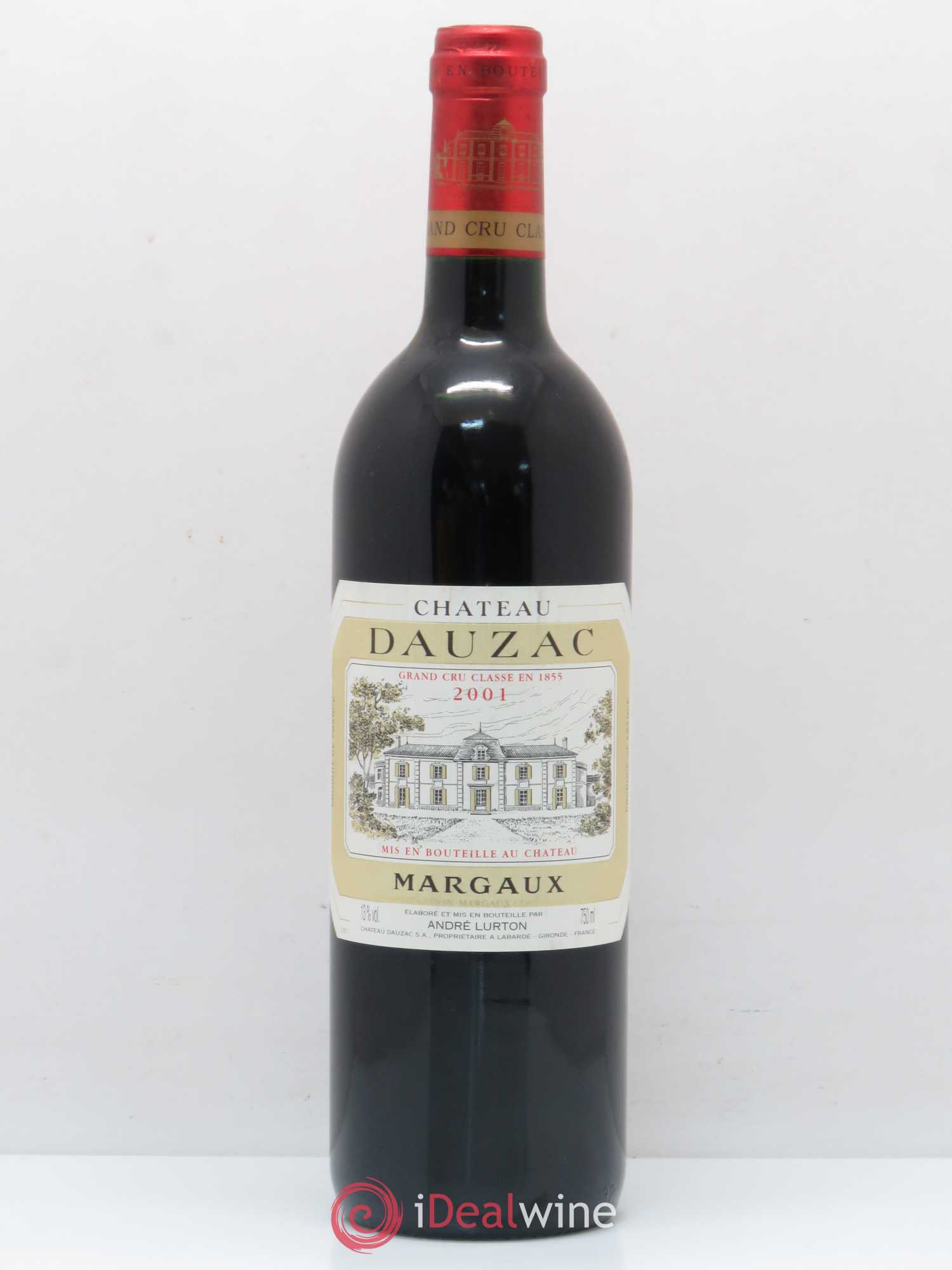 Château Dauzac 5ème Grand Cru Classé 2001 - Lot de 1 bouteille - 0