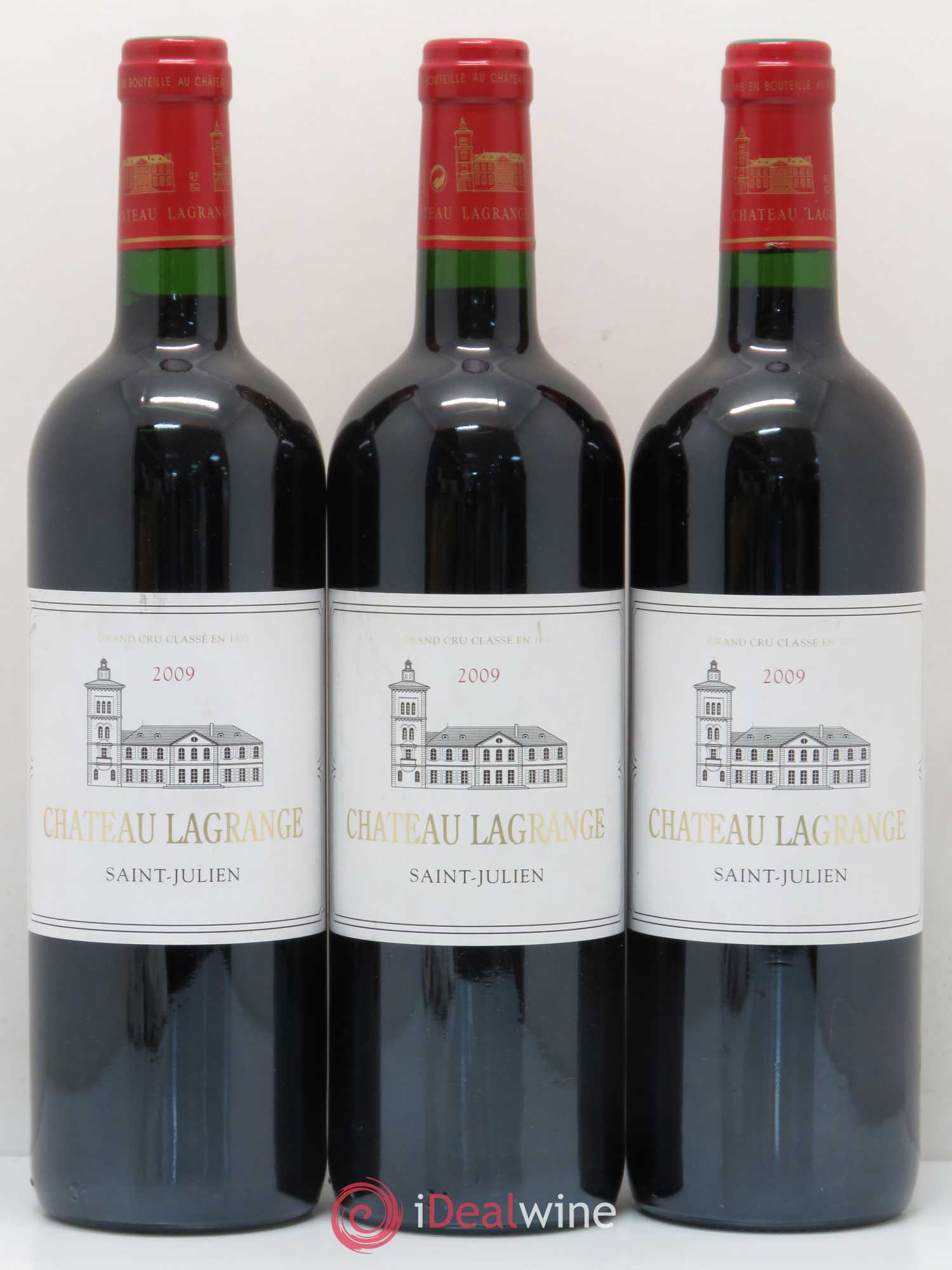 Château Lagrange 3ème Grand Cru Classé 2009 - Lot de 3 bouteilles - 0