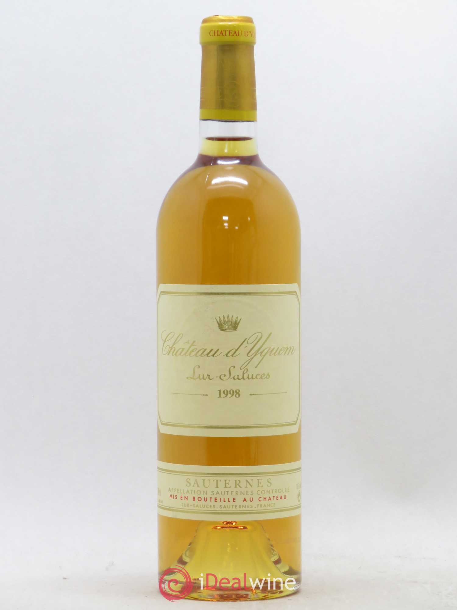 Château d' Yquem 1er Cru Classé Supérieur 1998 - Lotto di 1 bottiglia - 0