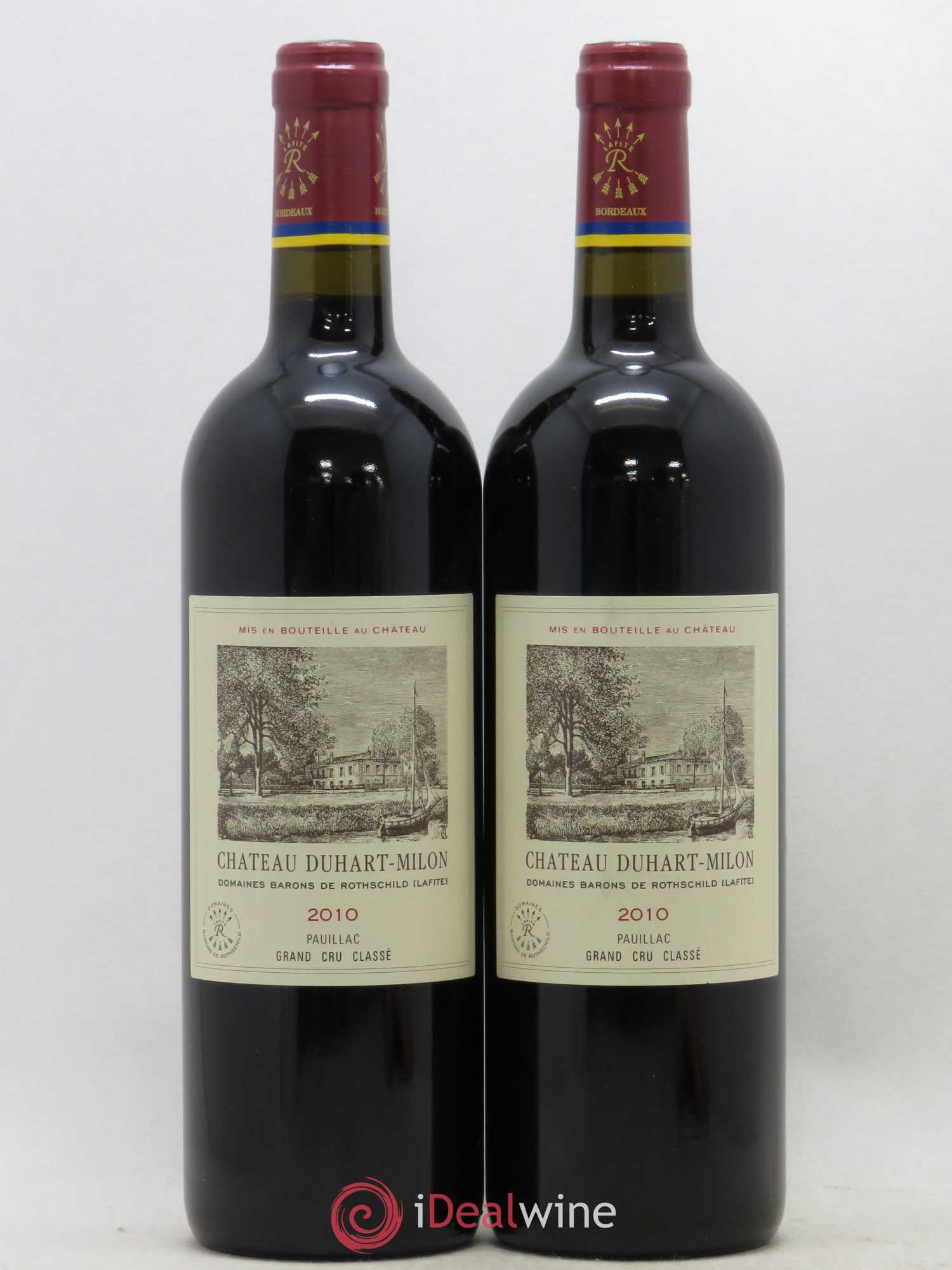 Château Duhart-Milon 4ème Grand Cru Classé 2010 - Lot de 2 bouteilles - 0