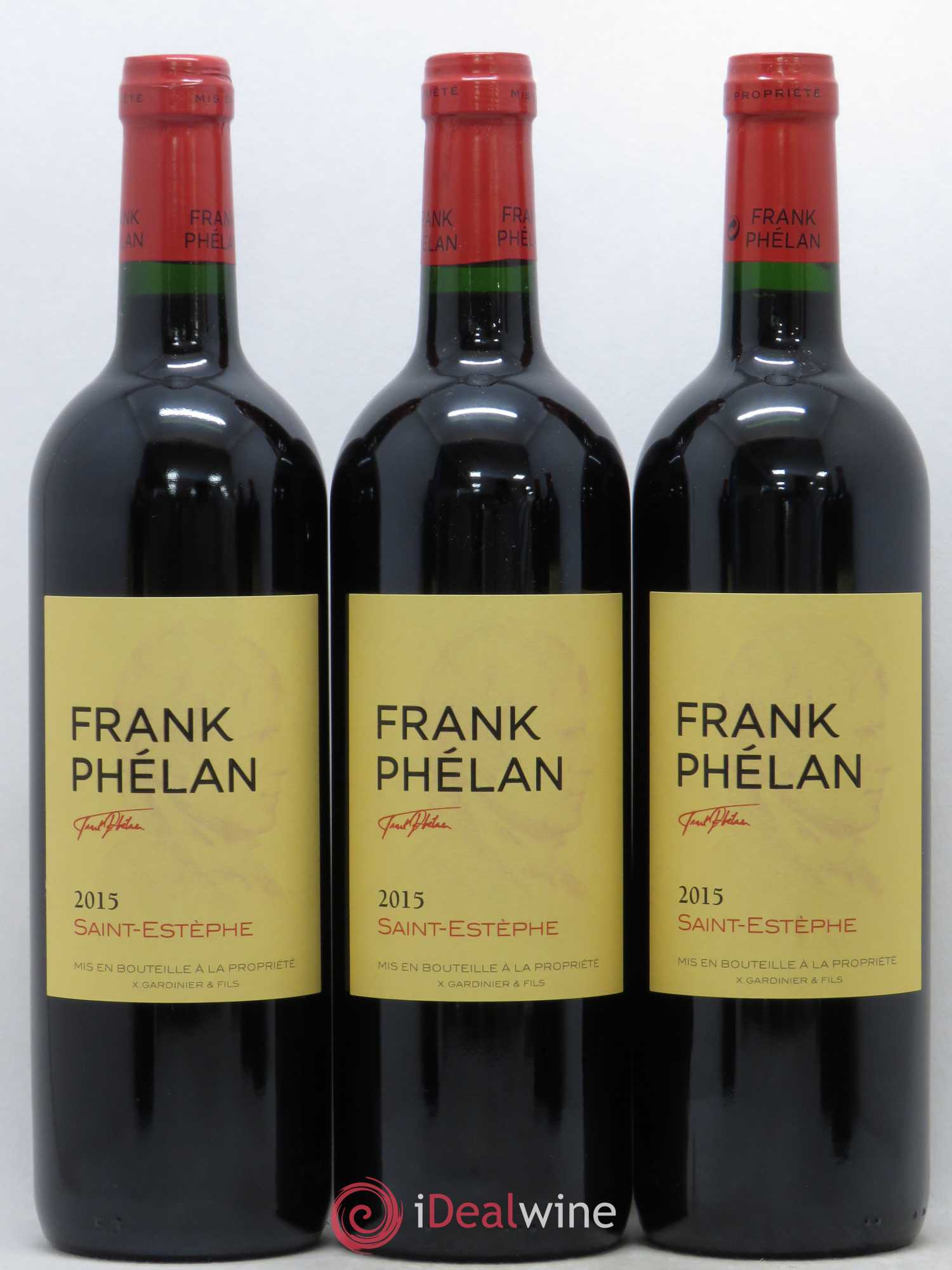 Frank Phélan Second Vin 2015 - Lot de 6 bouteilles - 1