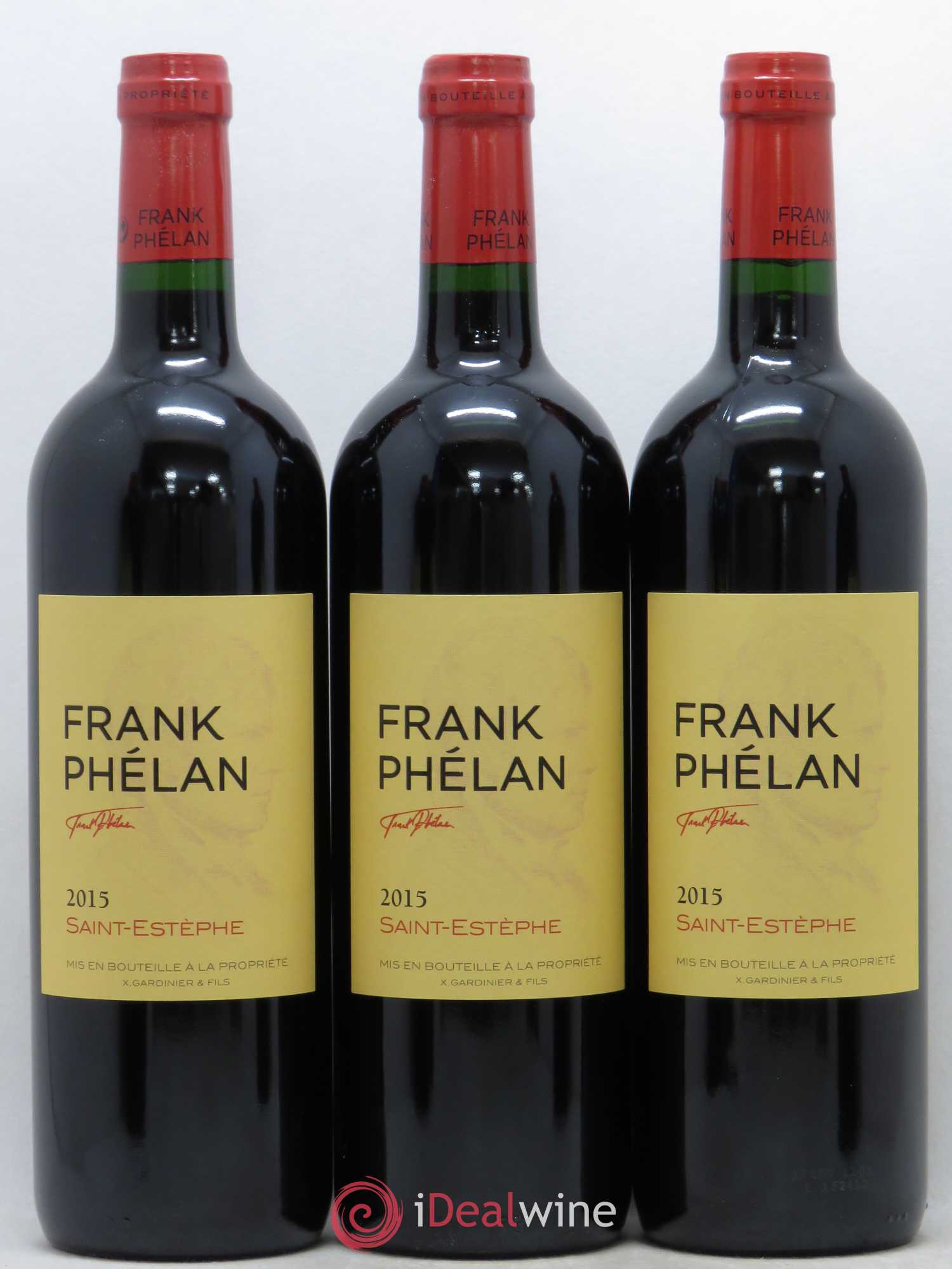 Frank Phélan Second Vin 2015 - Lot de 6 bouteilles - 2
