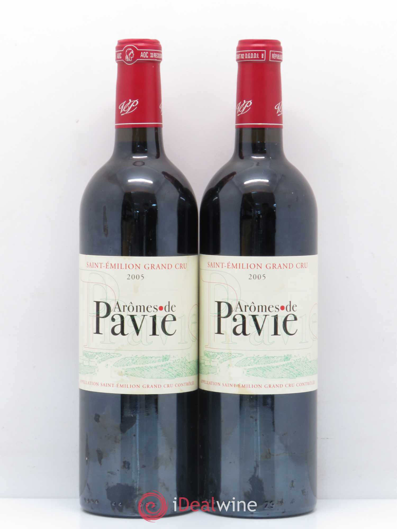 Saint-Émilion Grand Cru Arômes de Pavie 2005 - Posten von 2 Flaschen - 0