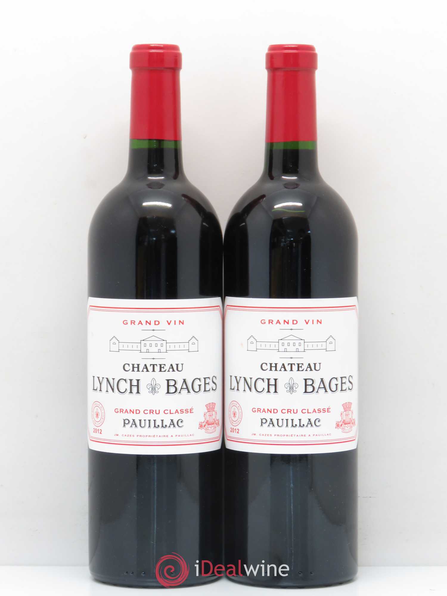 Château Lynch Bages 5ème Grand Cru Classé 2012 - Lot de 2 bouteilles - 0