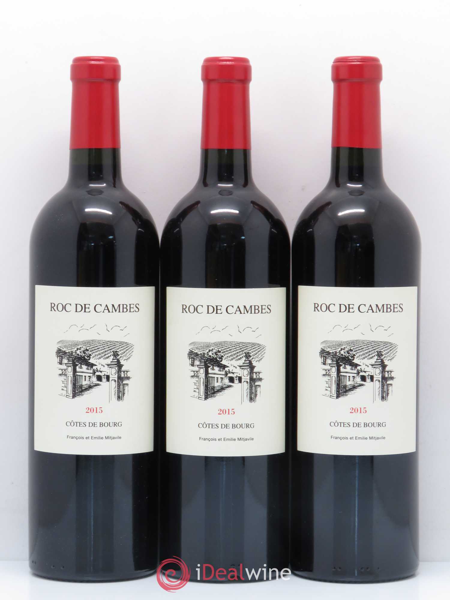 Roc de Cambes 2015 - Posten von 3 Flaschen - 0