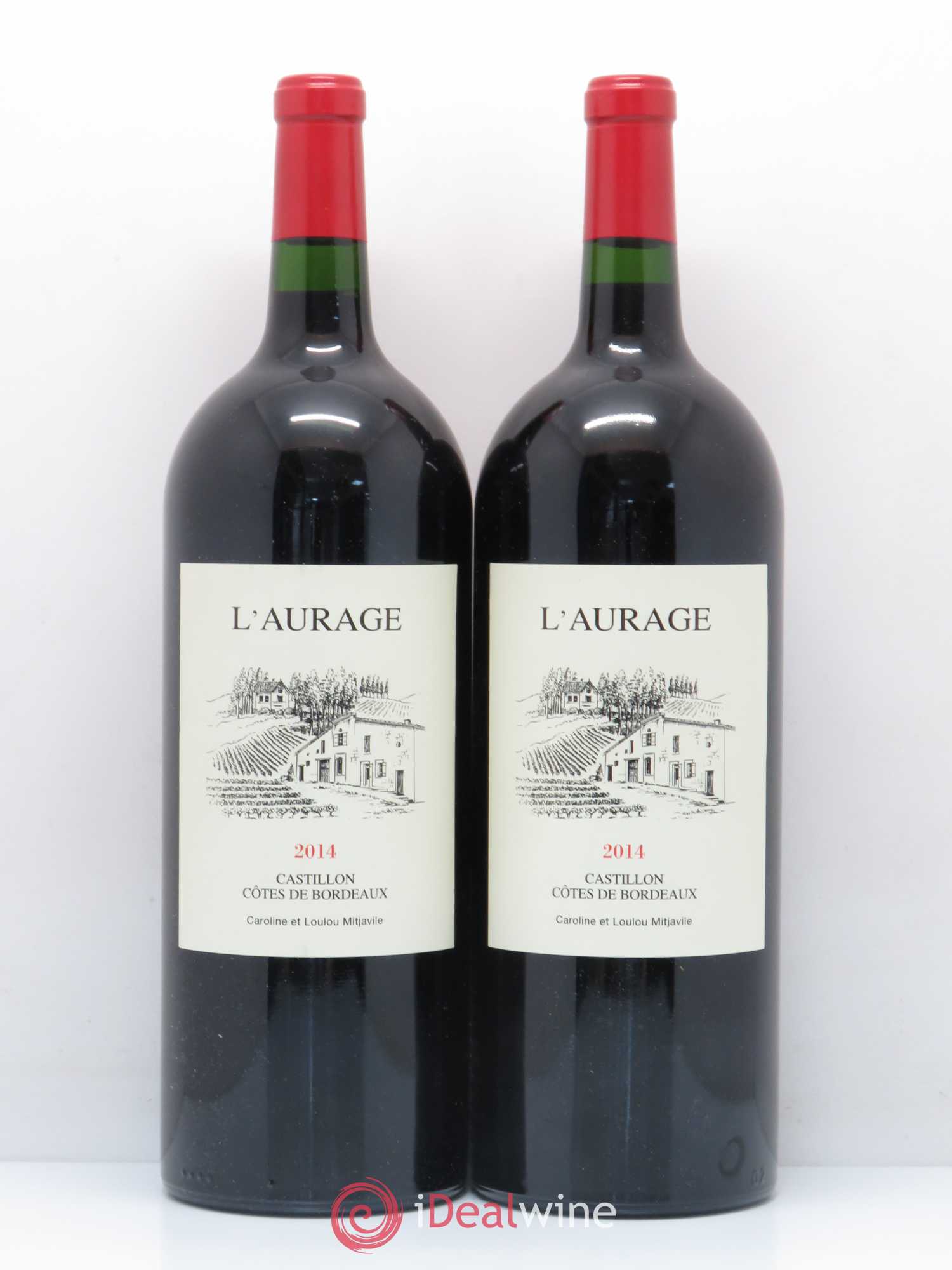 L'Aurage 2014 - Lot de 2 magnums - 0