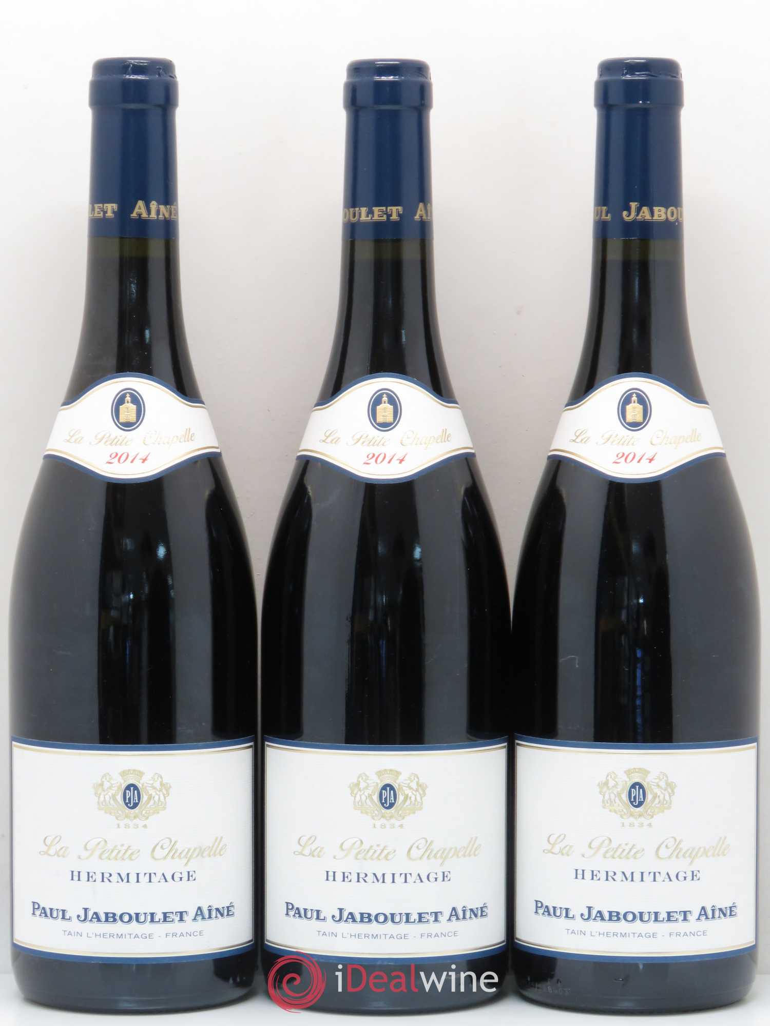 Hermitage La Petite Chapelle Paul Jaboulet Ainé 2014 - Lot de 3 bouteilles - 0