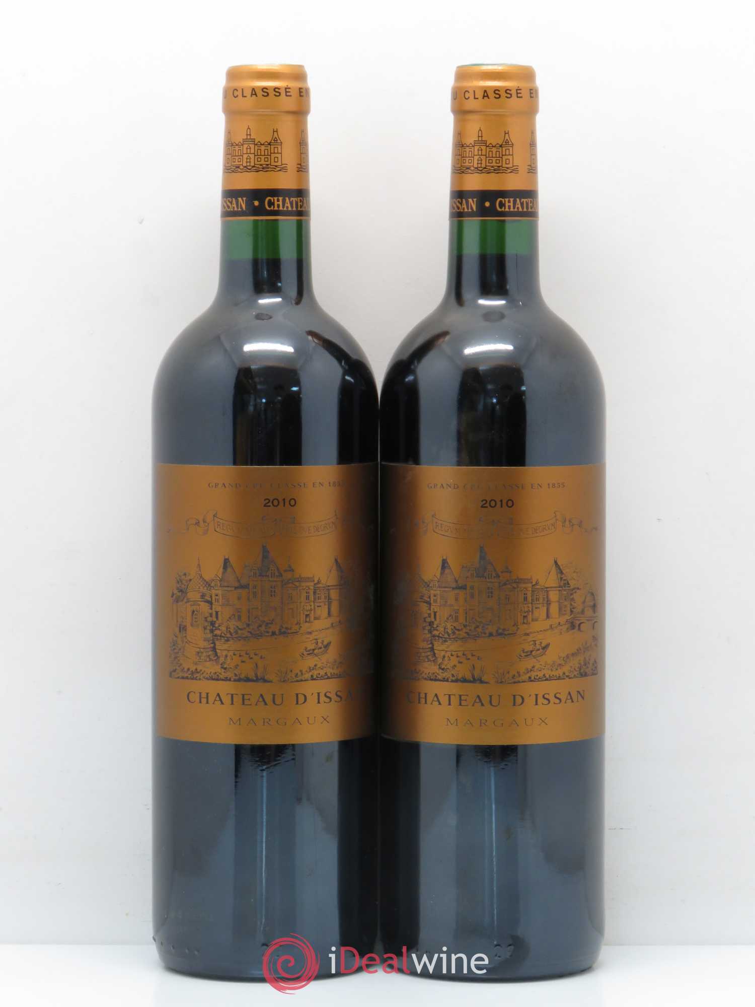 Château d'Issan 3ème Grand Cru Classé 2010 - Lot de 2 bouteilles - 0