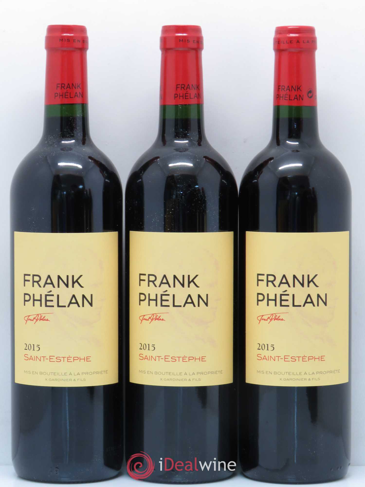 Frank Phélan Second Vin 2015 - Lot de 6 bouteilles - 1