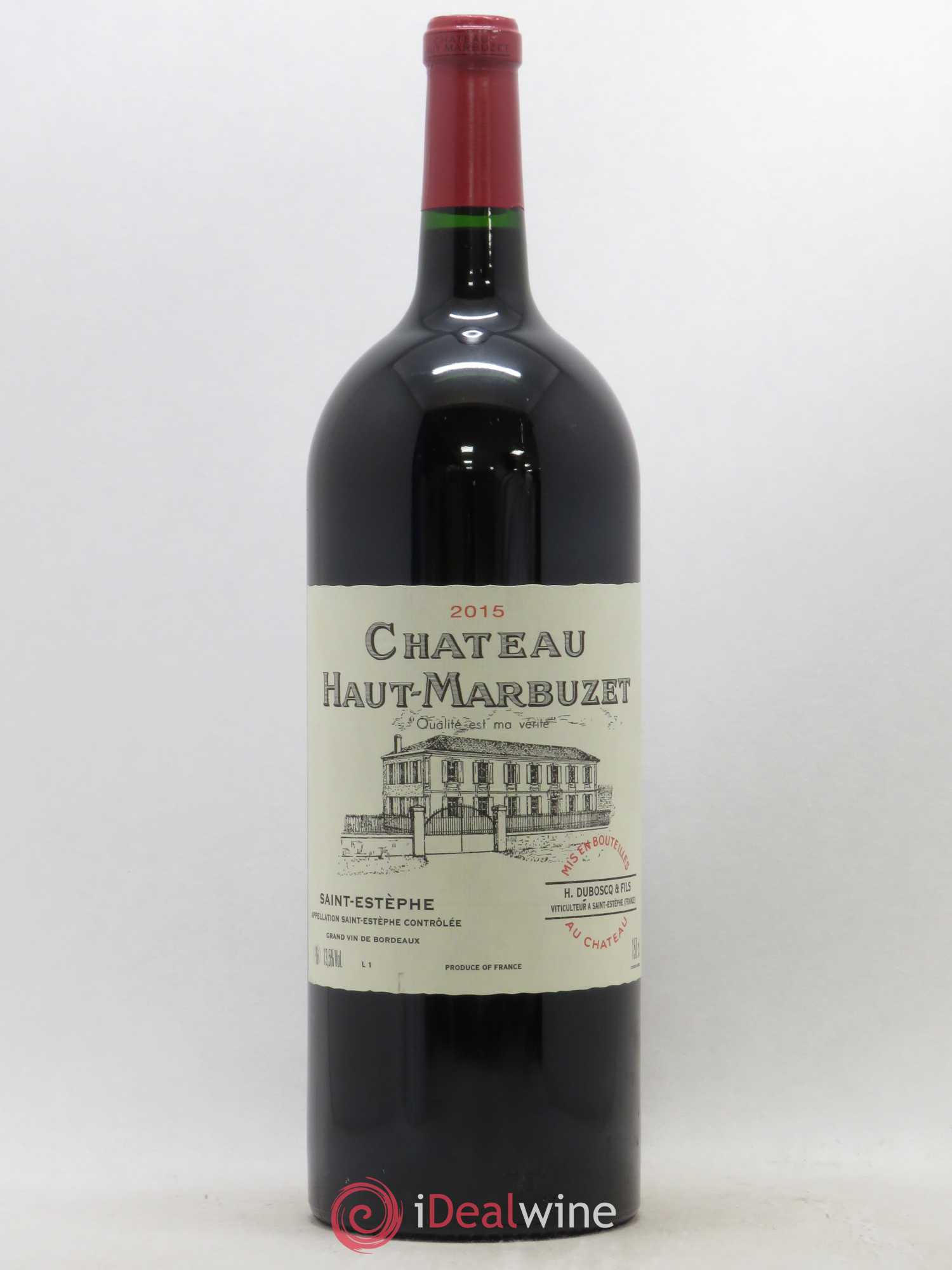 Château Haut Marbuzet 2015 - Lot de 1 magnum - 0