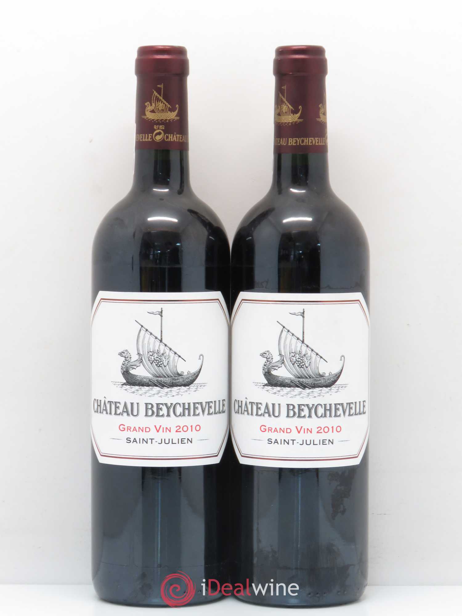 Château Beychevelle 4ème Grand Cru Classé 2010 - Lot de 2 bouteilles - 0