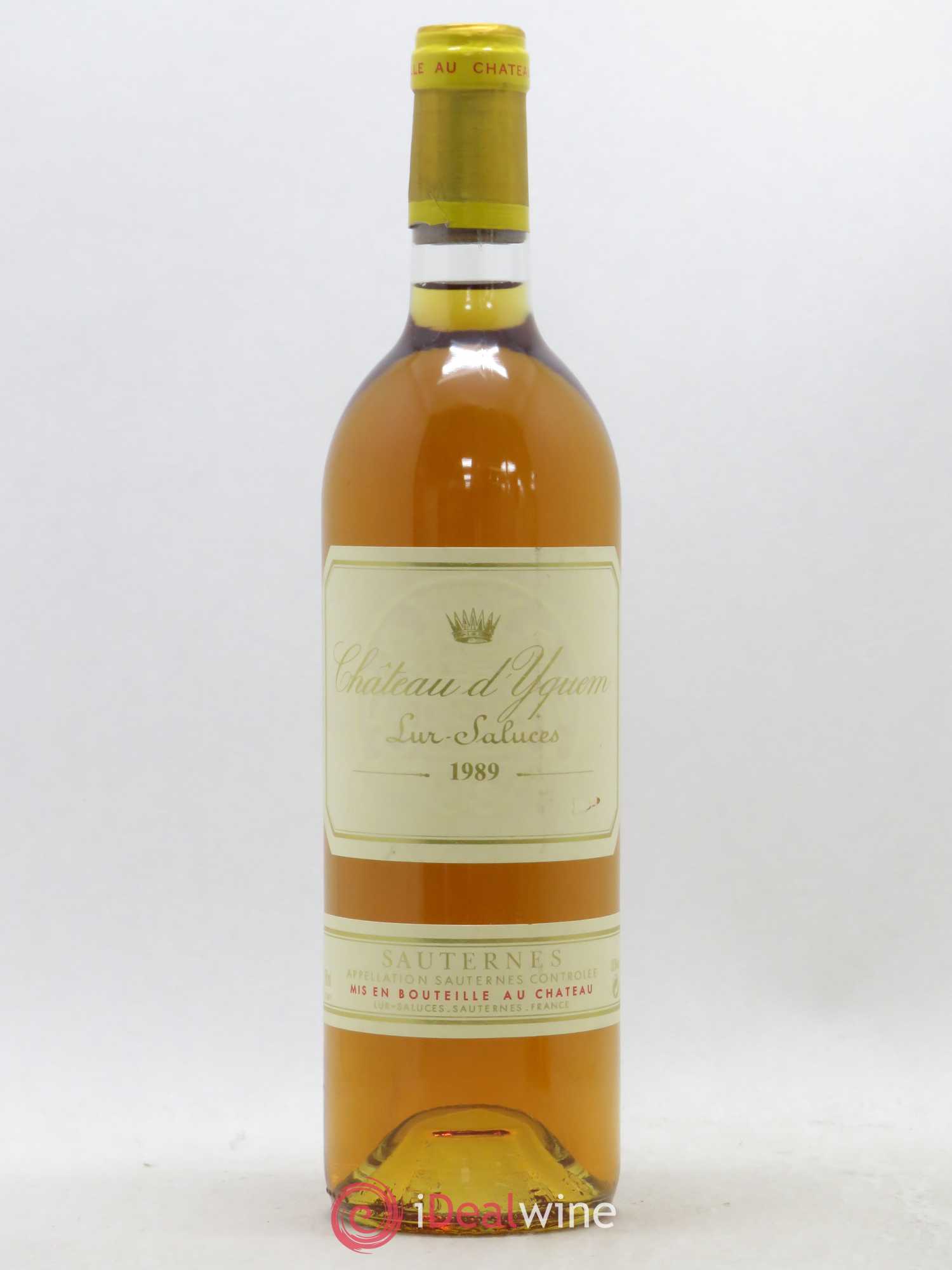 Château d' Yquem 1er Cru Classé Supérieur 1989 - Lotto di 1 bottiglia - 0