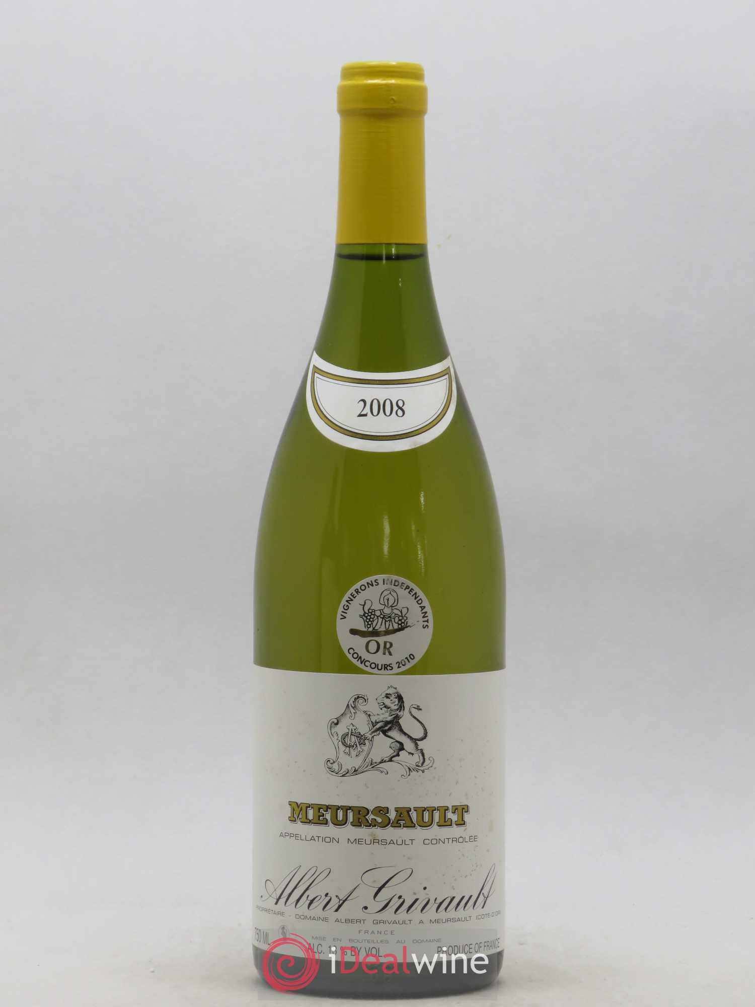 Meursault Albert Grivault 2008 - Posten von 1 Flasche - 0
