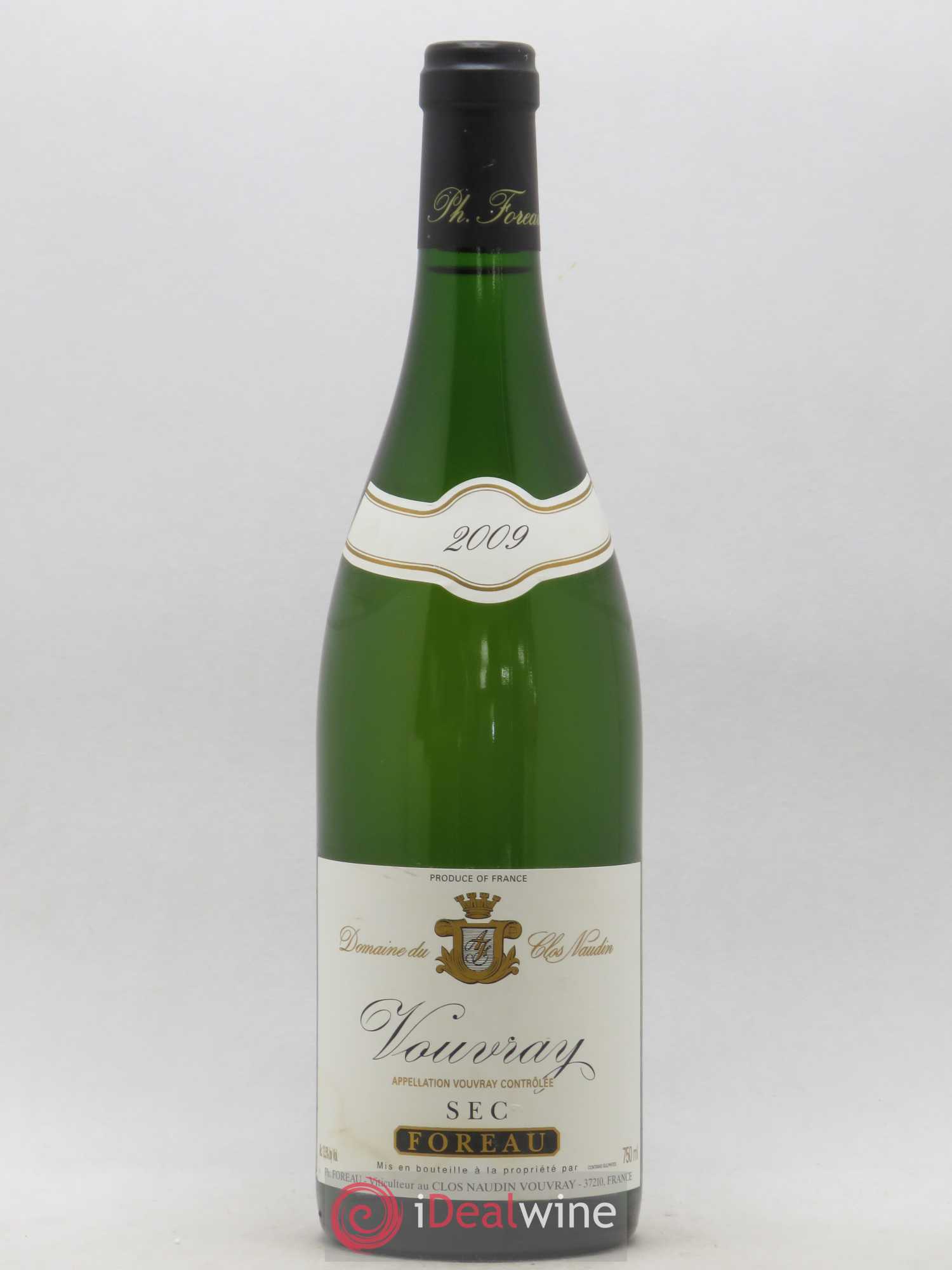 Vouvray Sec Clos Naudin - Philippe Foreau 2009 - Lot de 1 bouteille - 0