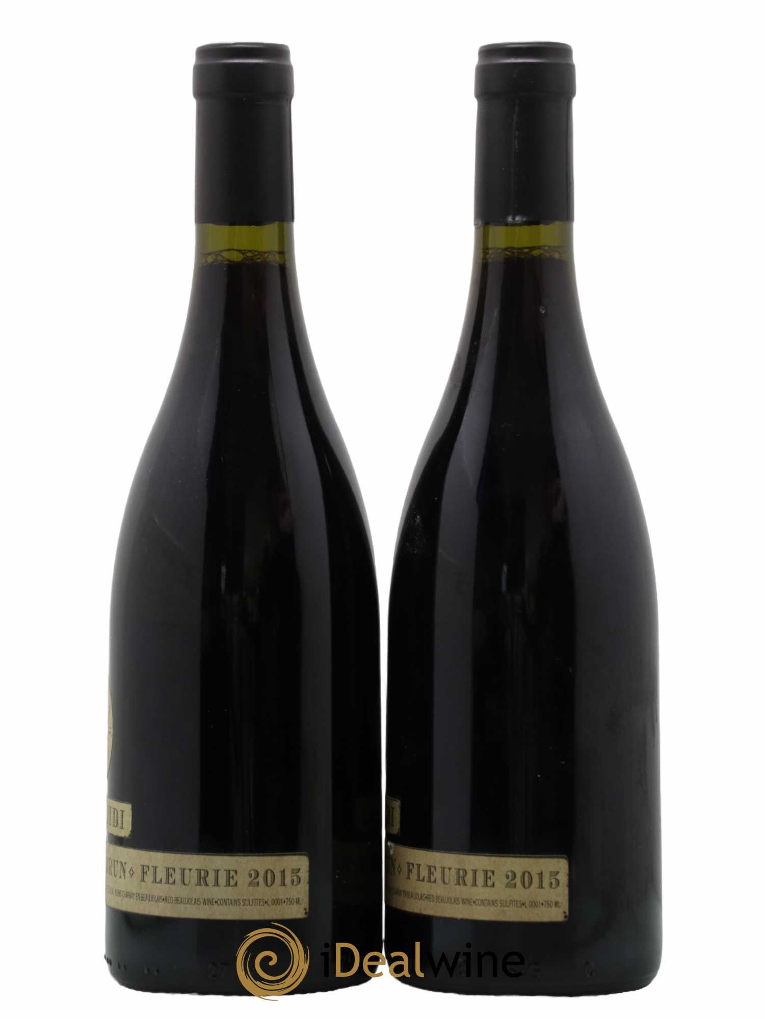 Fleurie Grille-Midi Terres dorées - J-P. Brun (Domaine des) 2015 - Lot de 2 bouteilles - 1