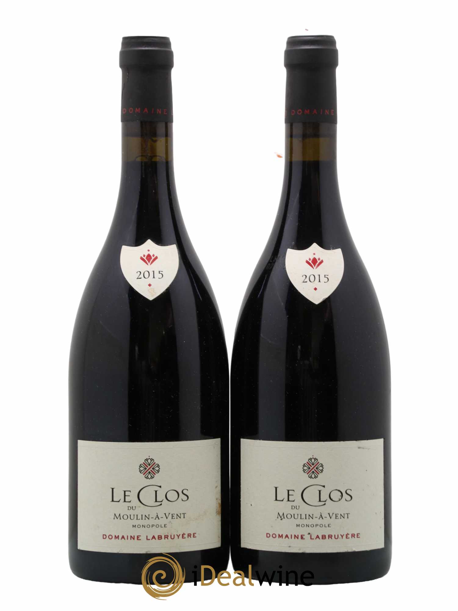 Moulin-à-Vent Le Clos Monopole Domaine Labruyère 2015 - Lot de 2 bouteilles - 0