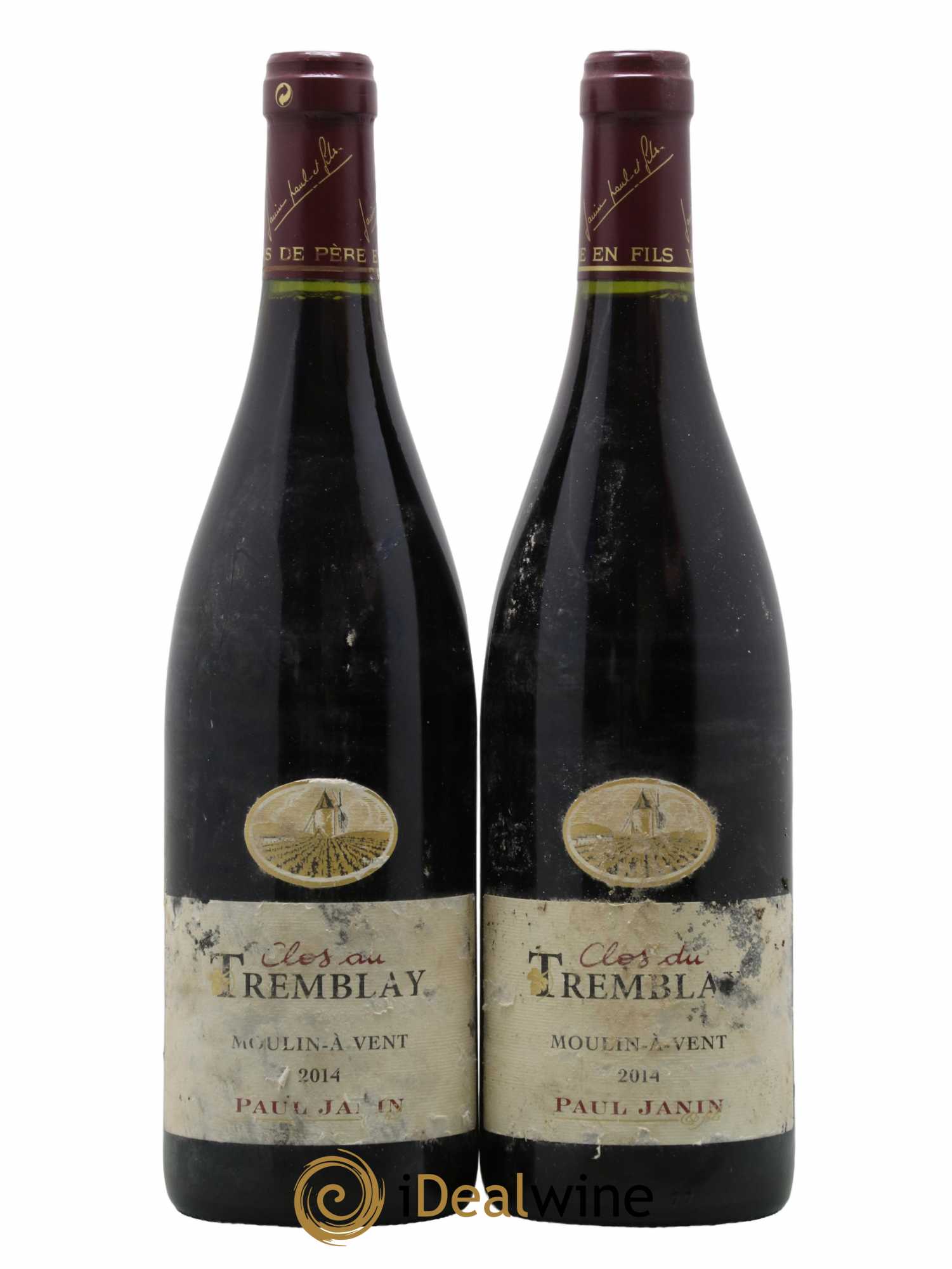 Moulin-à-Vent Clos du Tremblay Paul Janin (Domaine) 2014 - Lot de 2 bouteilles - 0