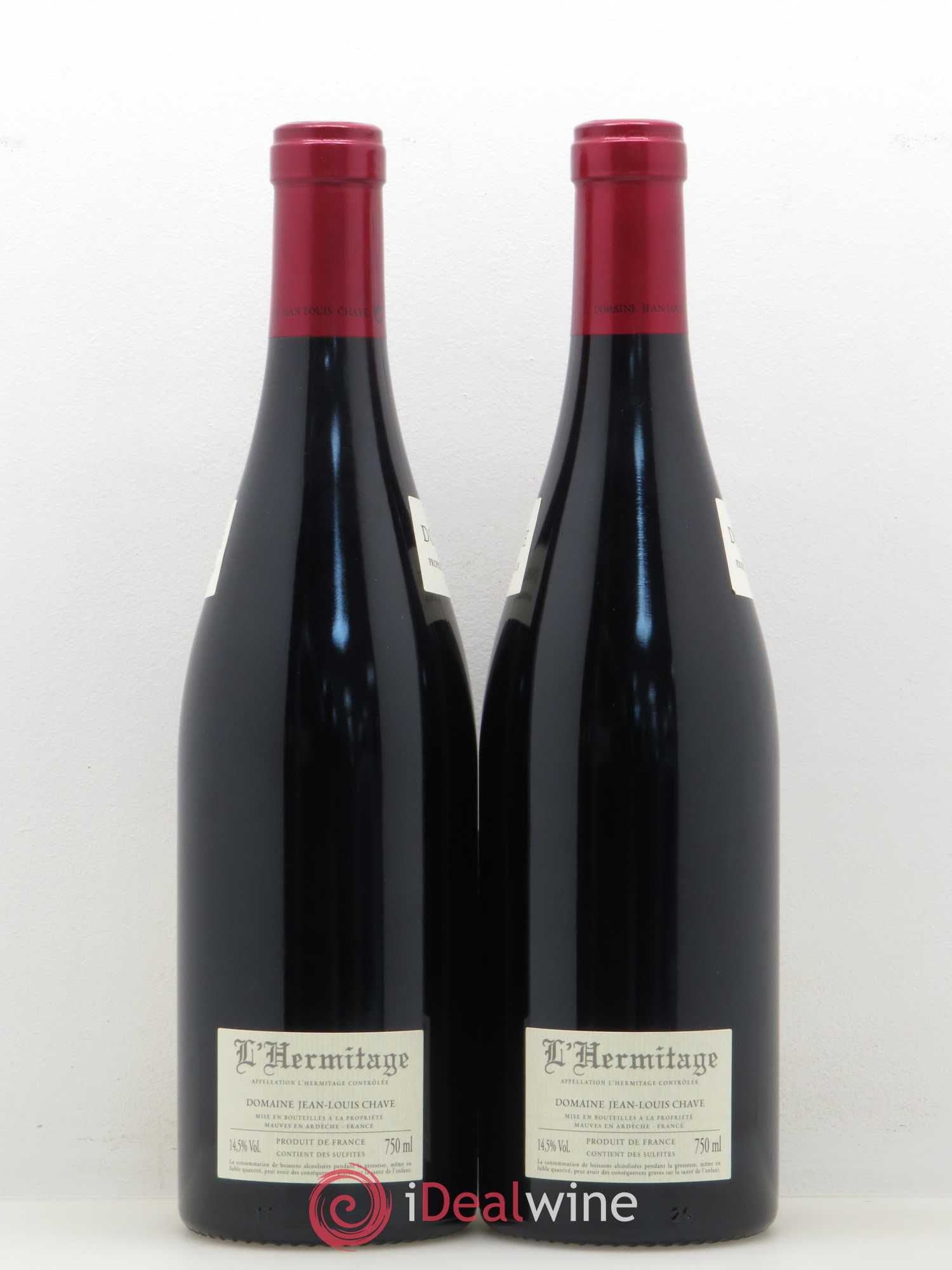 Hermitage Jean-Louis Chave 2010 - Lot de 2 bouteilles - 1