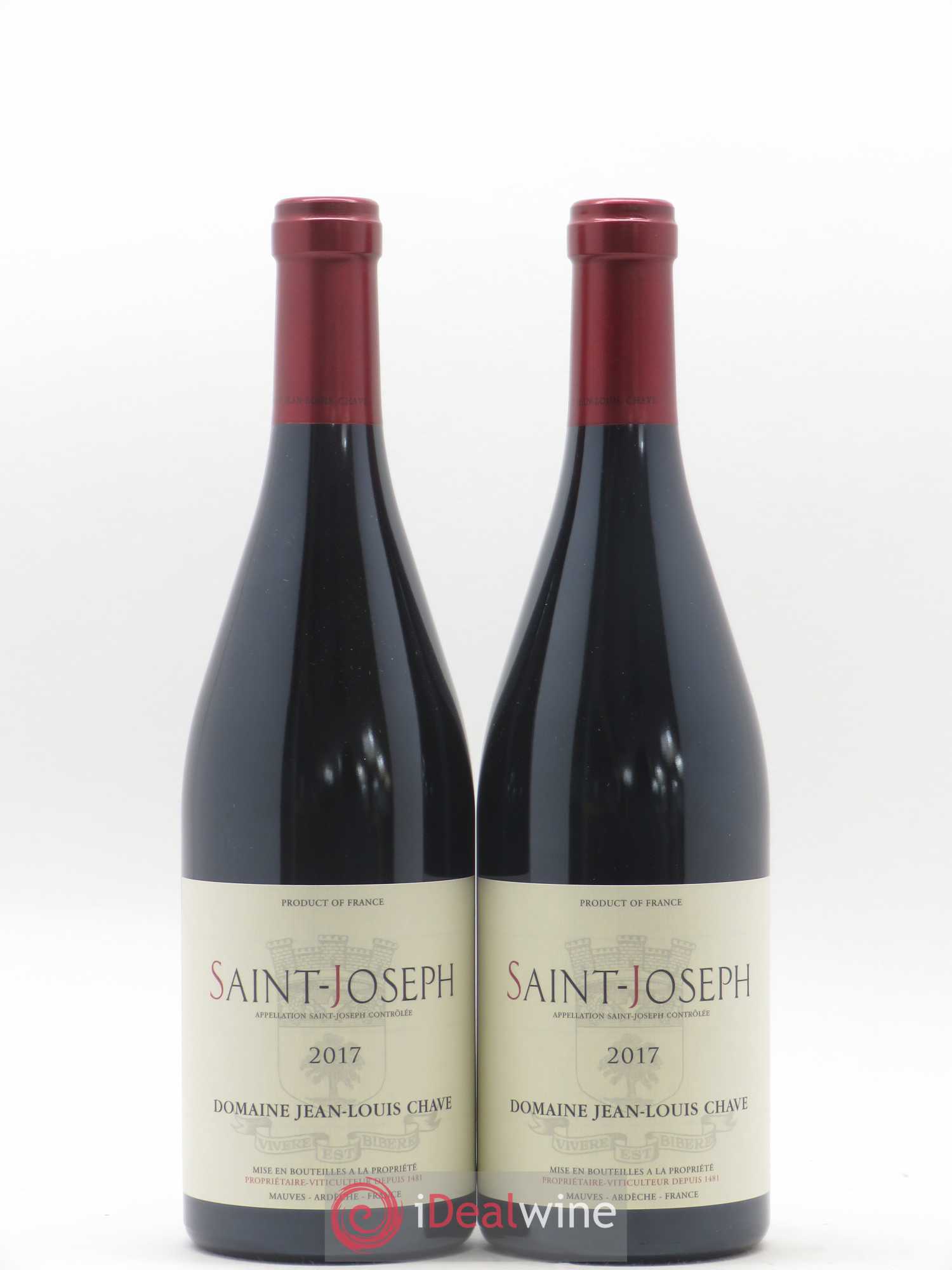 Saint-Joseph Jean-Louis Chave 2017 - Lot de 2 bouteilles - 0