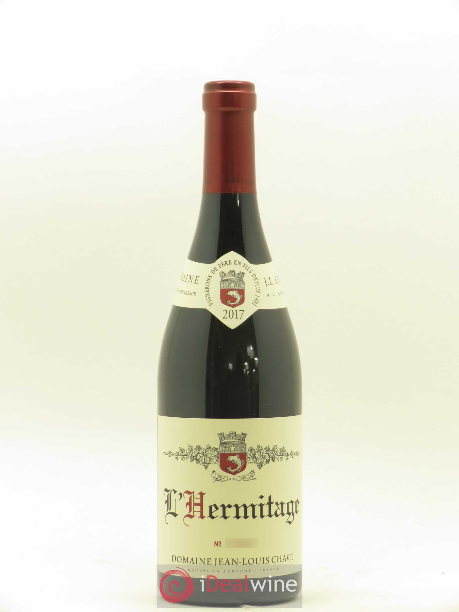 Hermitage Jean-Louis Chave 2017 - Lot de 1 bouteille - 0