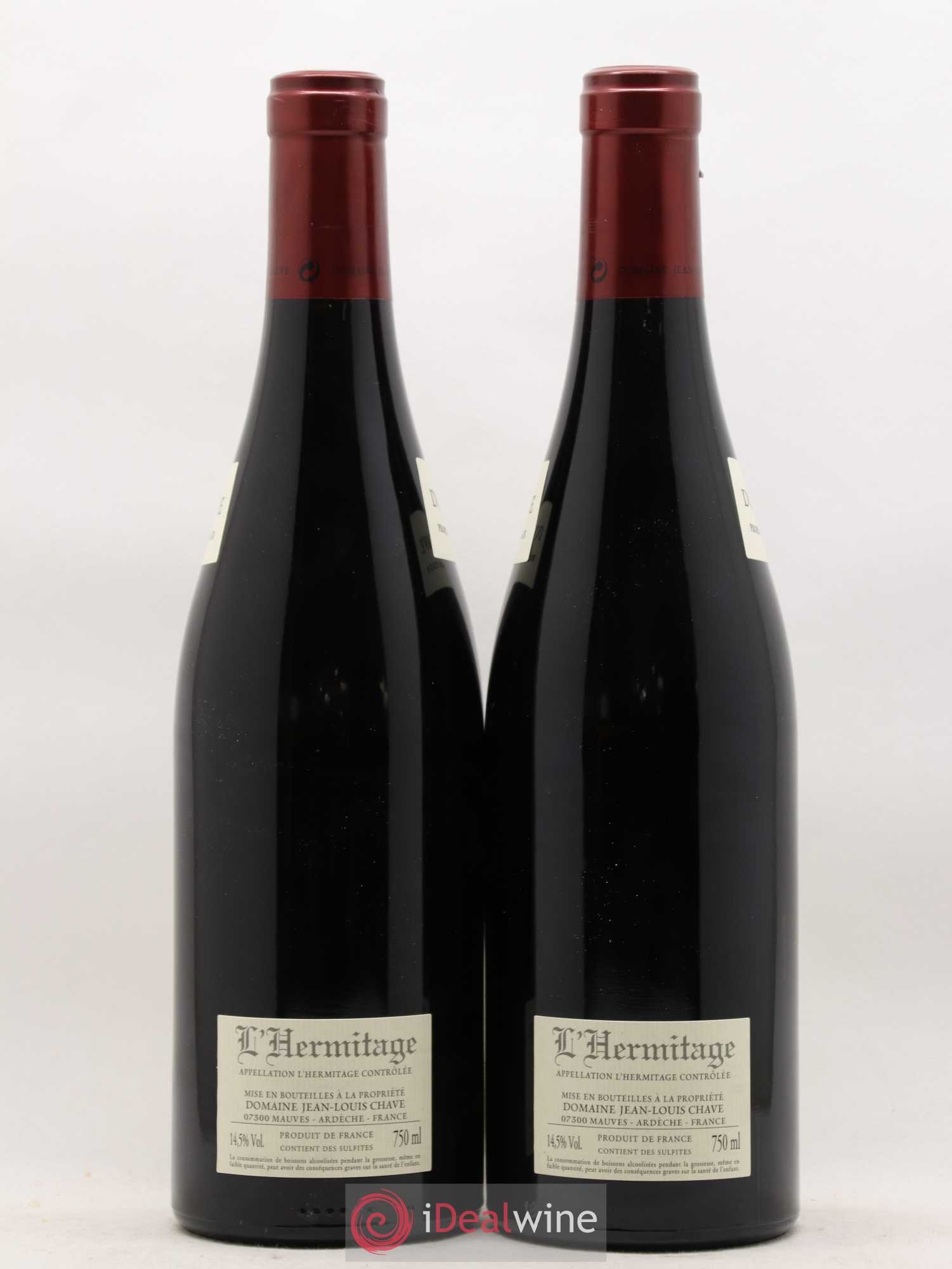 Hermitage Jean-Louis Chave 2015 - Lot de 2 bouteilles - 1