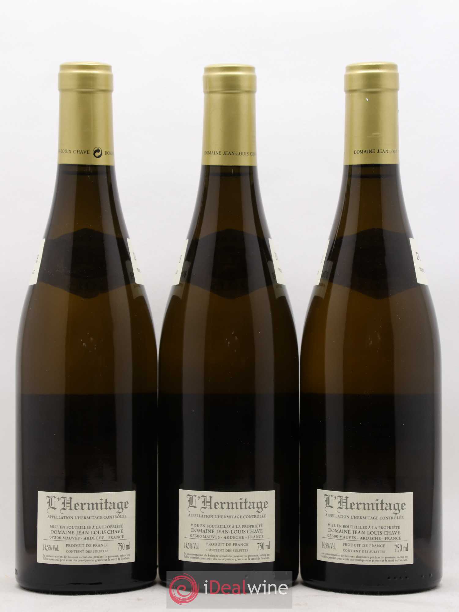 Hermitage Jean-Louis Chave 2015 - Lot de 3 bouteilles - 1