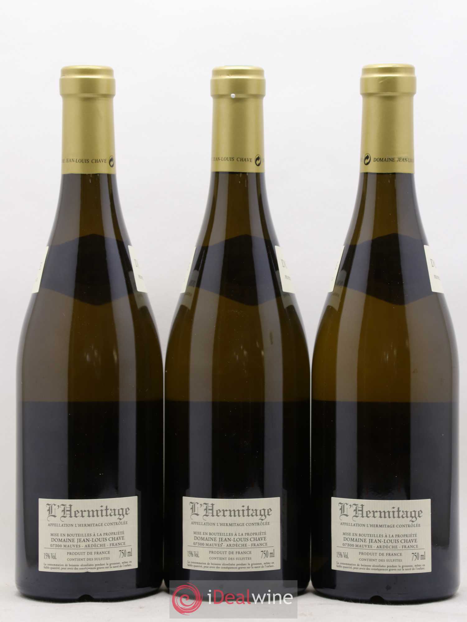 Hermitage Jean-Louis Chave 2017 - Lot de 3 bouteilles - 1