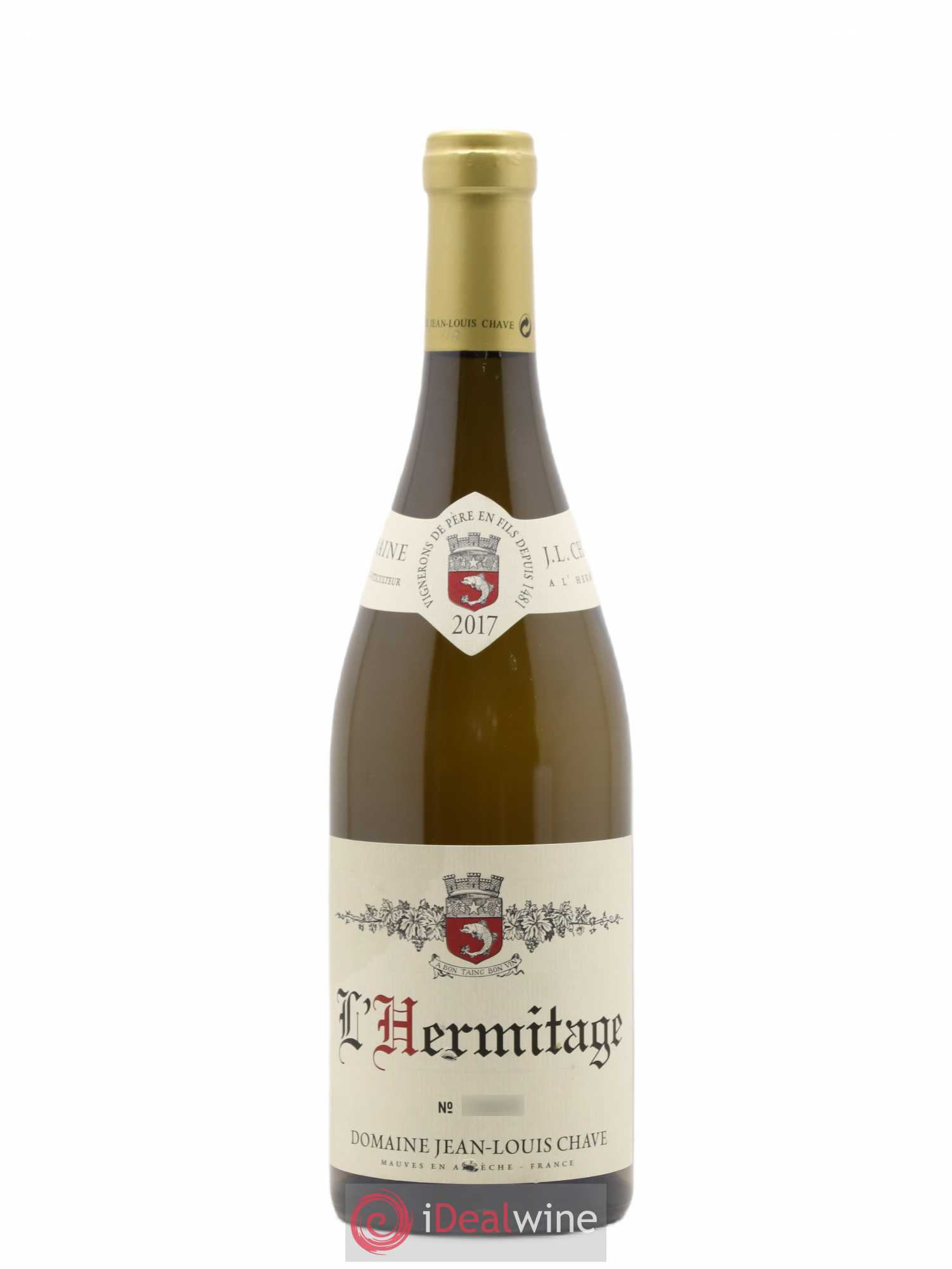 Hermitage Jean-Louis Chave 2017 - Lot de 1 bouteille - 0