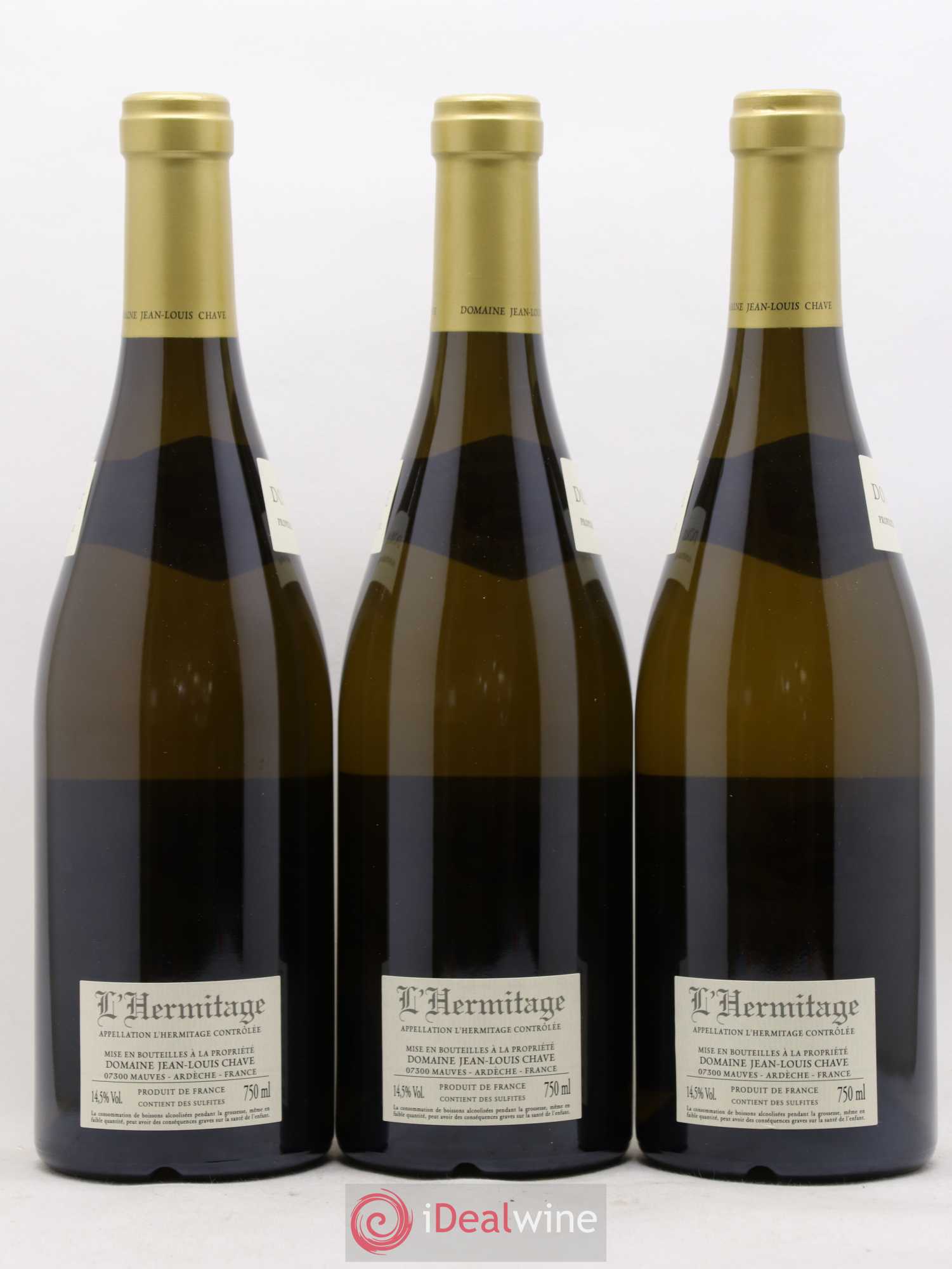 Hermitage Jean-Louis Chave 2018 - Lot de 3 bouteilles - 1