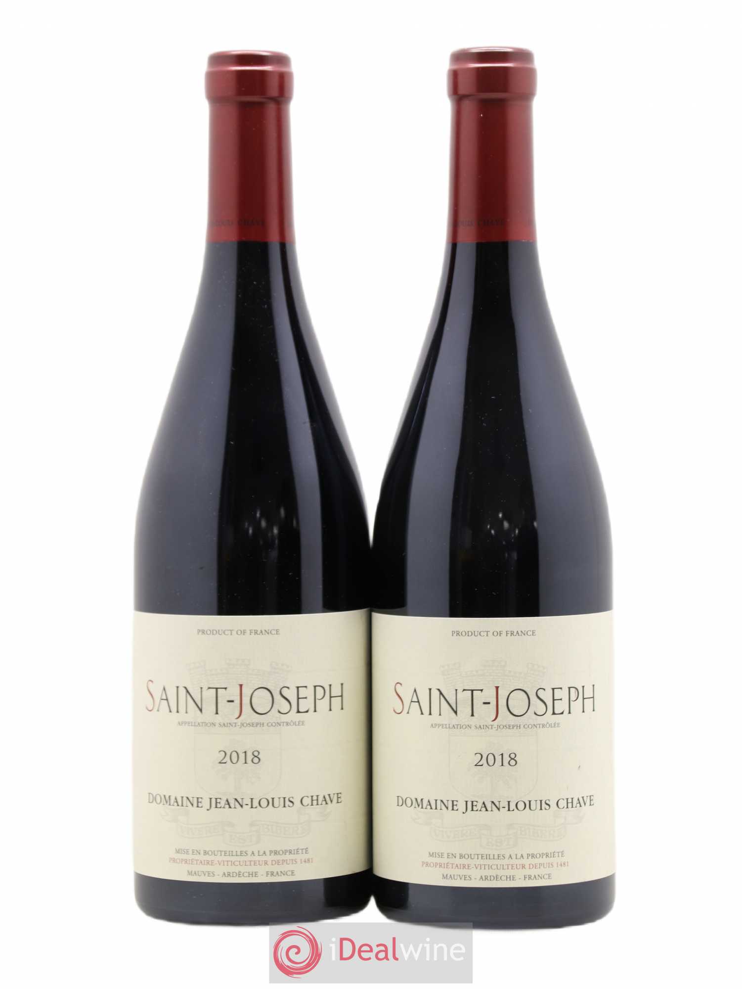Saint-Joseph Jean-Louis Chave 2018 - Lot de 2 bouteilles - 0