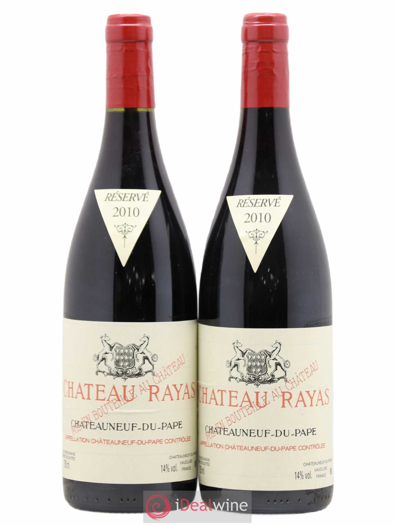 Châteauneuf-du-Pape Château Rayas Emmanuel Reynaud 2010 - Lot de 2 bouteilles - 0