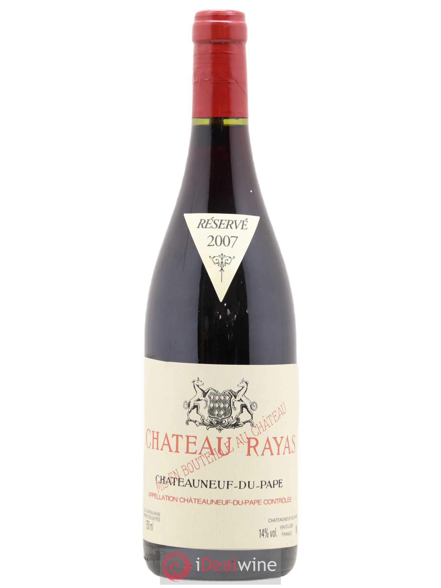Châteauneuf-du-Pape Château Rayas Emmanuel Reynaud 2007 - Lot de 1 bouteille - 0
