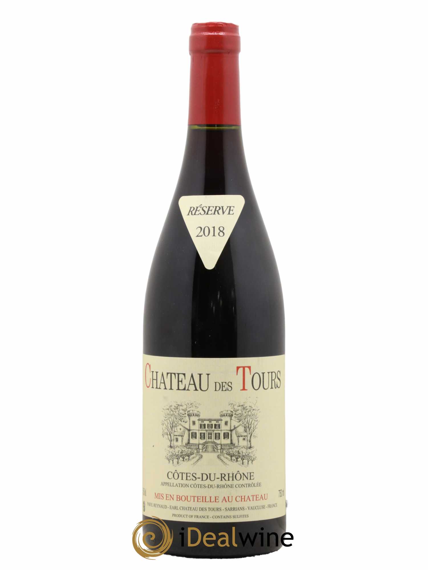 Côtes-du-Rhône Château des Tours Emmanuel Reynaud 2018 - Lot de 1 bouteille - 0