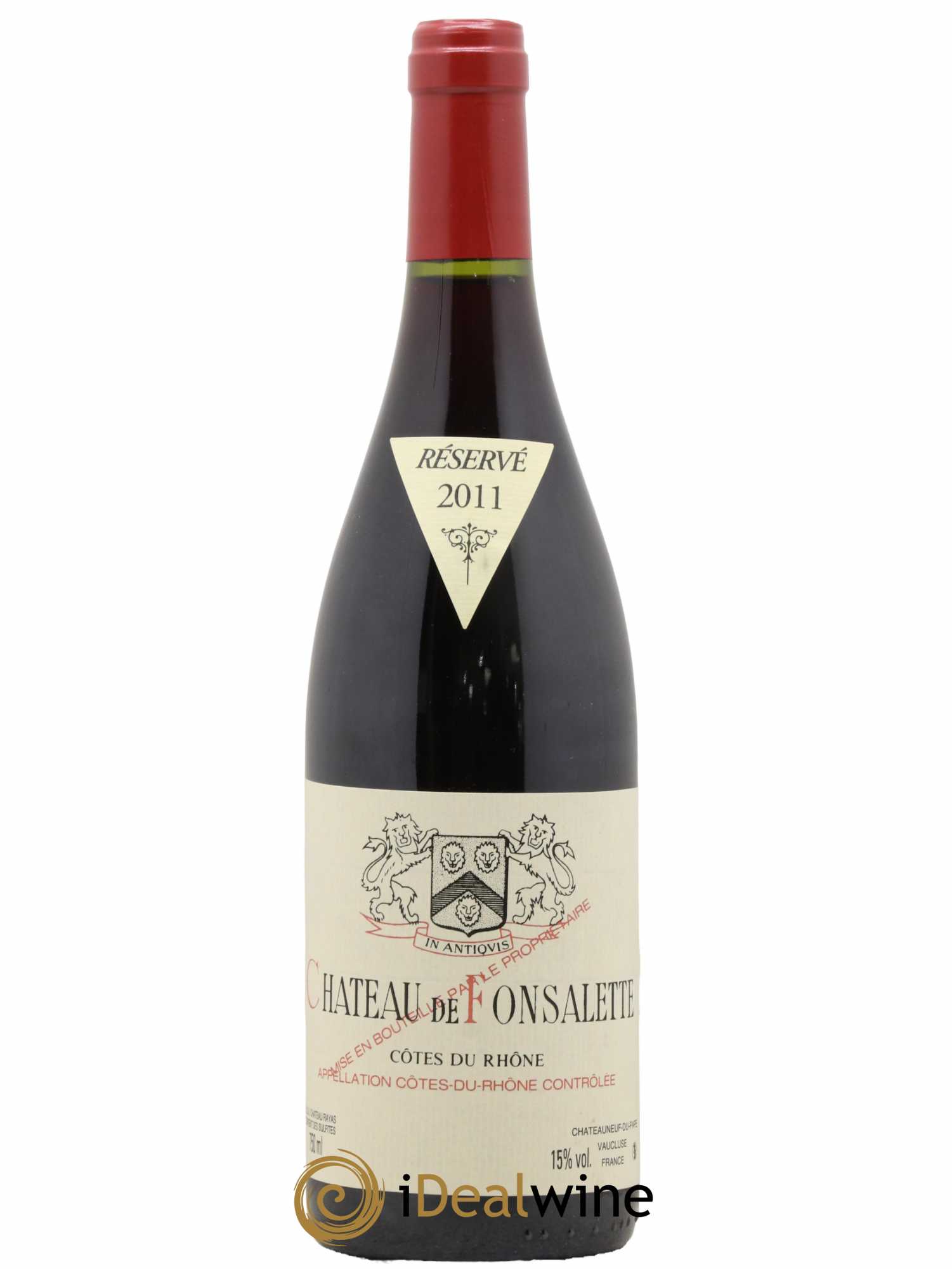 Côtes-du-Rhône Château de Fonsalette Emmanuel Reynaud 2011 - Lot de 1 bouteille - 0