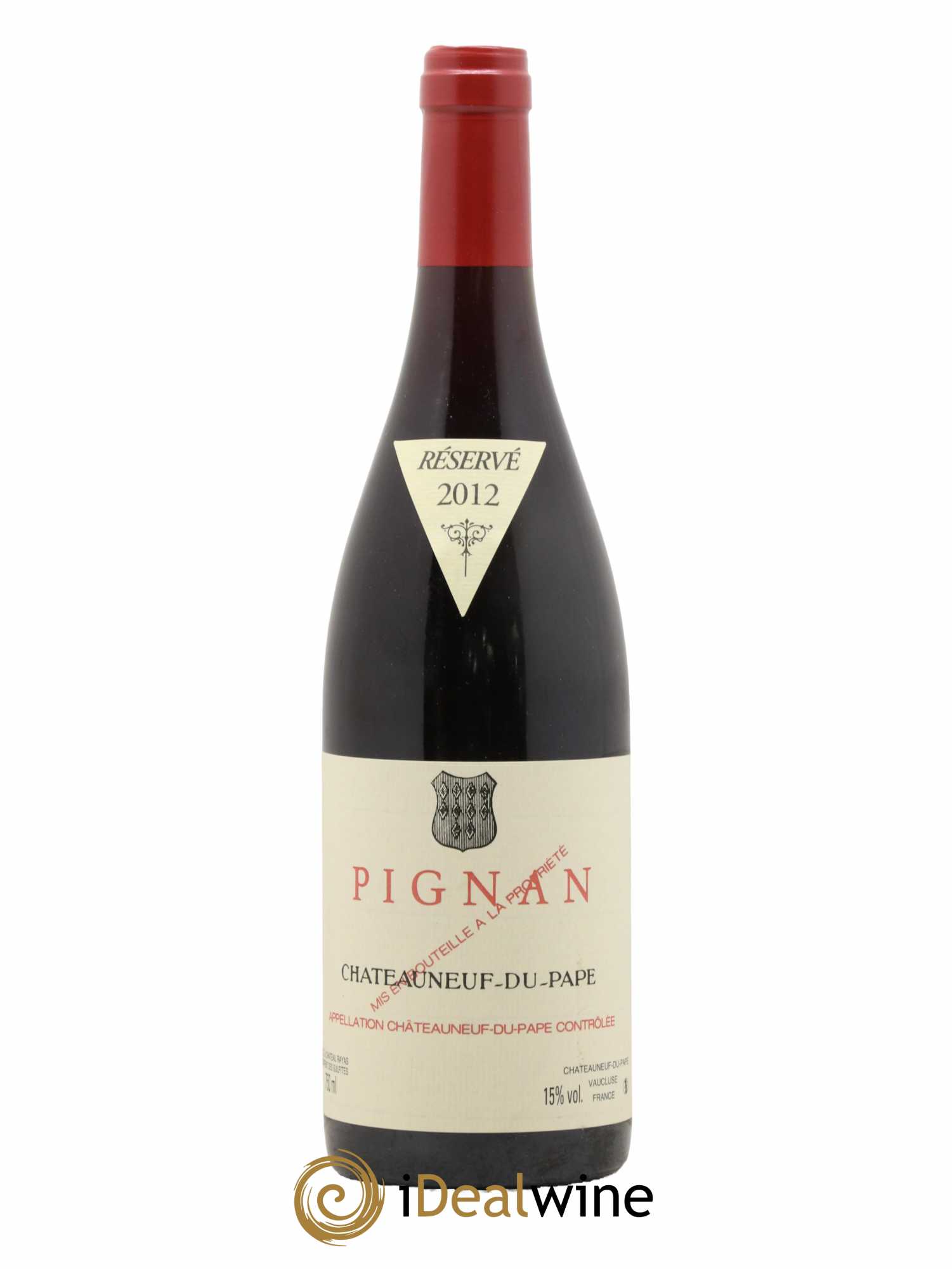Châteauneuf-du-Pape Pignan Emmanuel Reynaud 2012 - Lot de 1 bouteille - 0