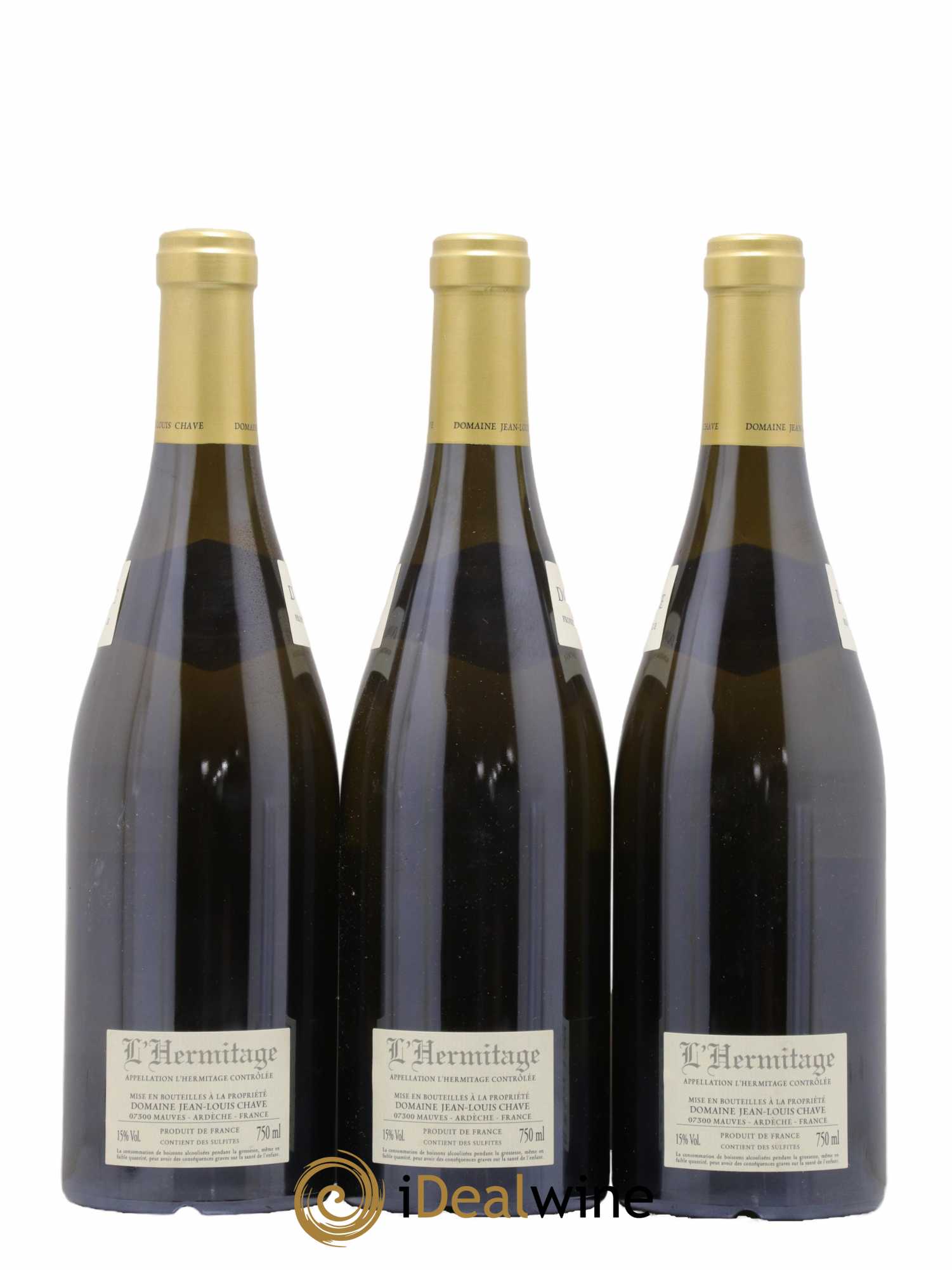 Hermitage Jean-Louis Chave 2020 - Lot de 3 bouteilles - 1