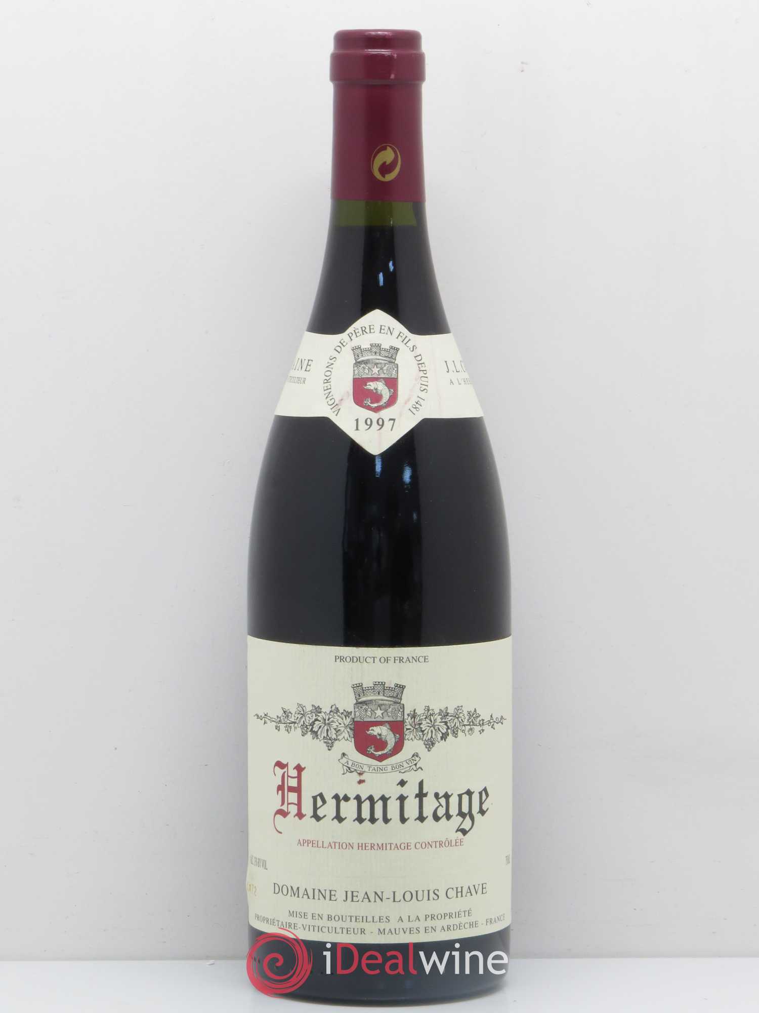 Hermitage Jean-Louis Chave 1997 - Lot de 1 bouteille - 0