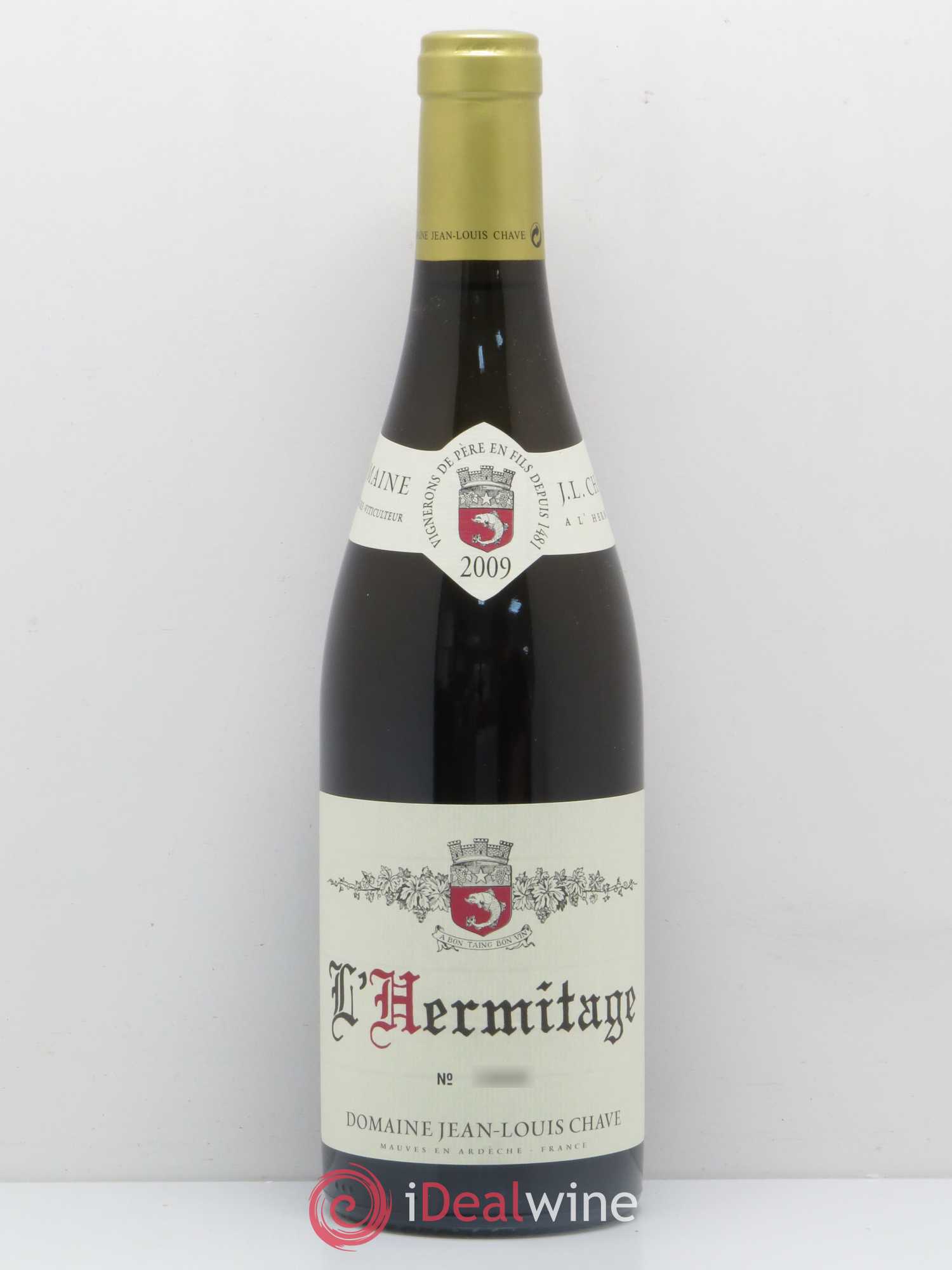 Hermitage Jean-Louis Chave 2009 - Lot de 1 bouteille - 0