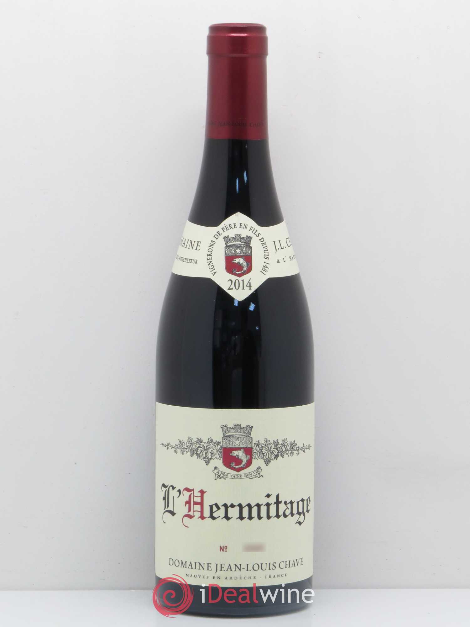 Hermitage Jean-Louis Chave 2014 - Lot de 1 bouteille - 0