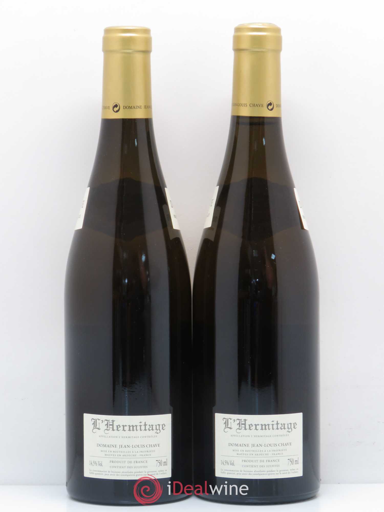 Hermitage Jean-Louis Chave 2010 - Lot de 2 bouteilles - 1