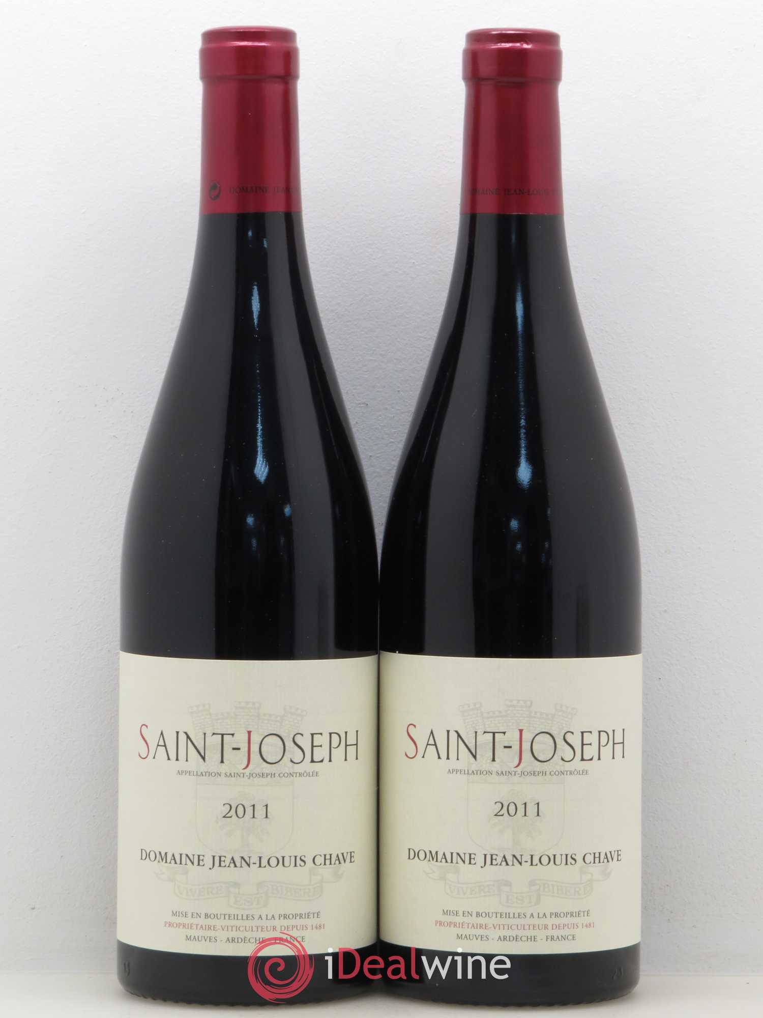 Saint-Joseph Jean-Louis Chave 2011 - Lot de 2 bouteilles - 0