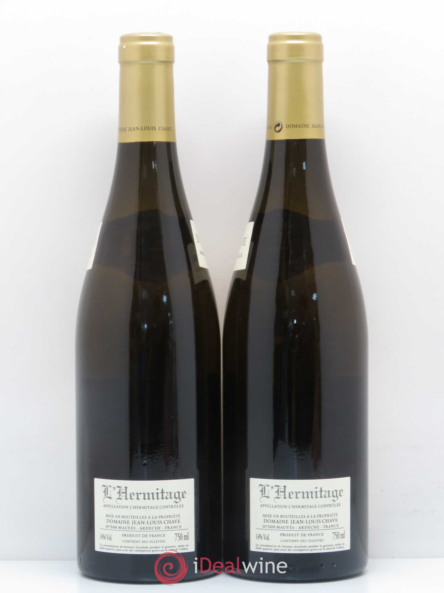 Hermitage Jean-Louis Chave 2012 - Lot de 2 bouteilles - 1