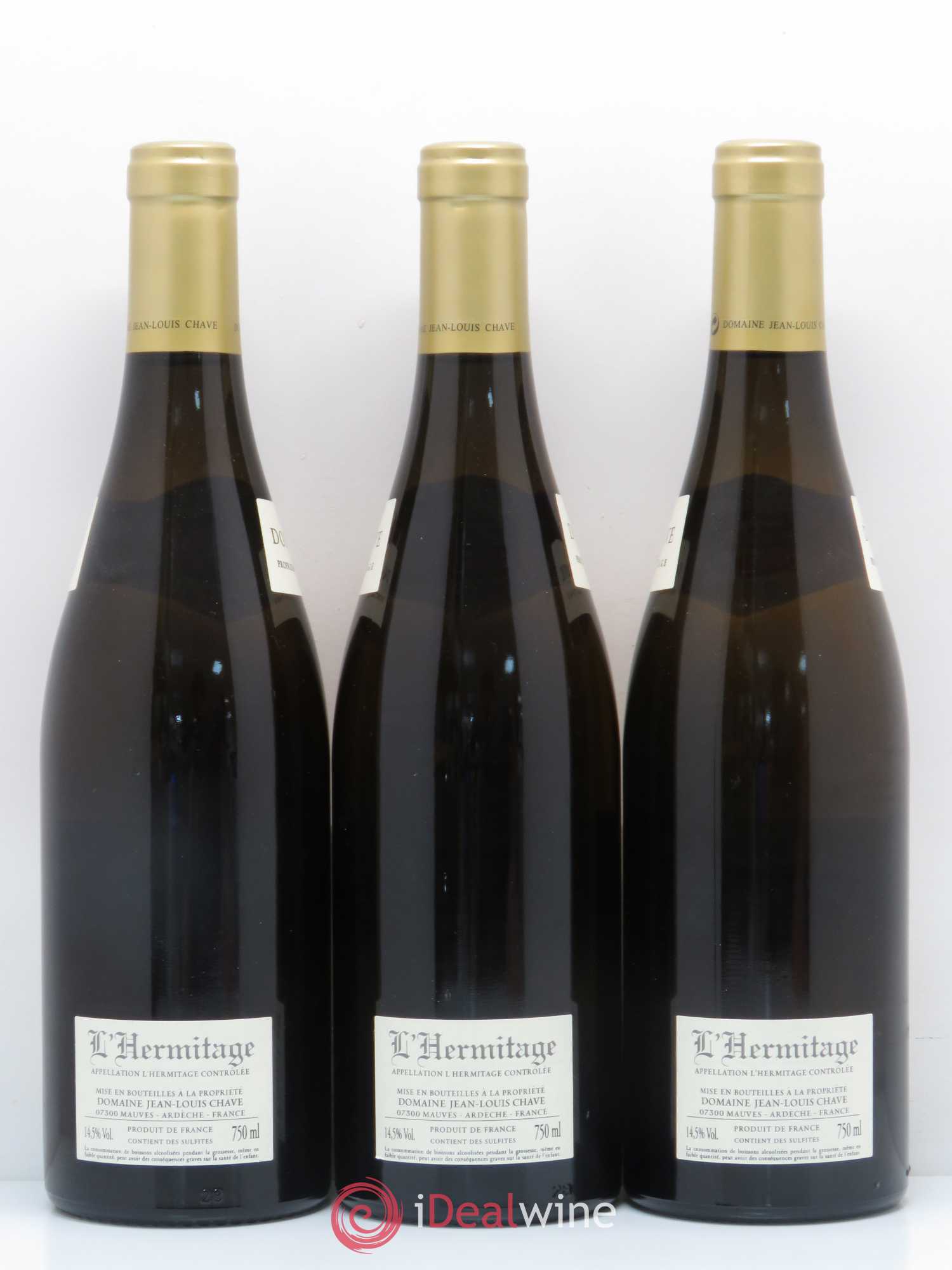 Hermitage Jean-Louis Chave 2013 - Lot de 3 bouteilles - 1