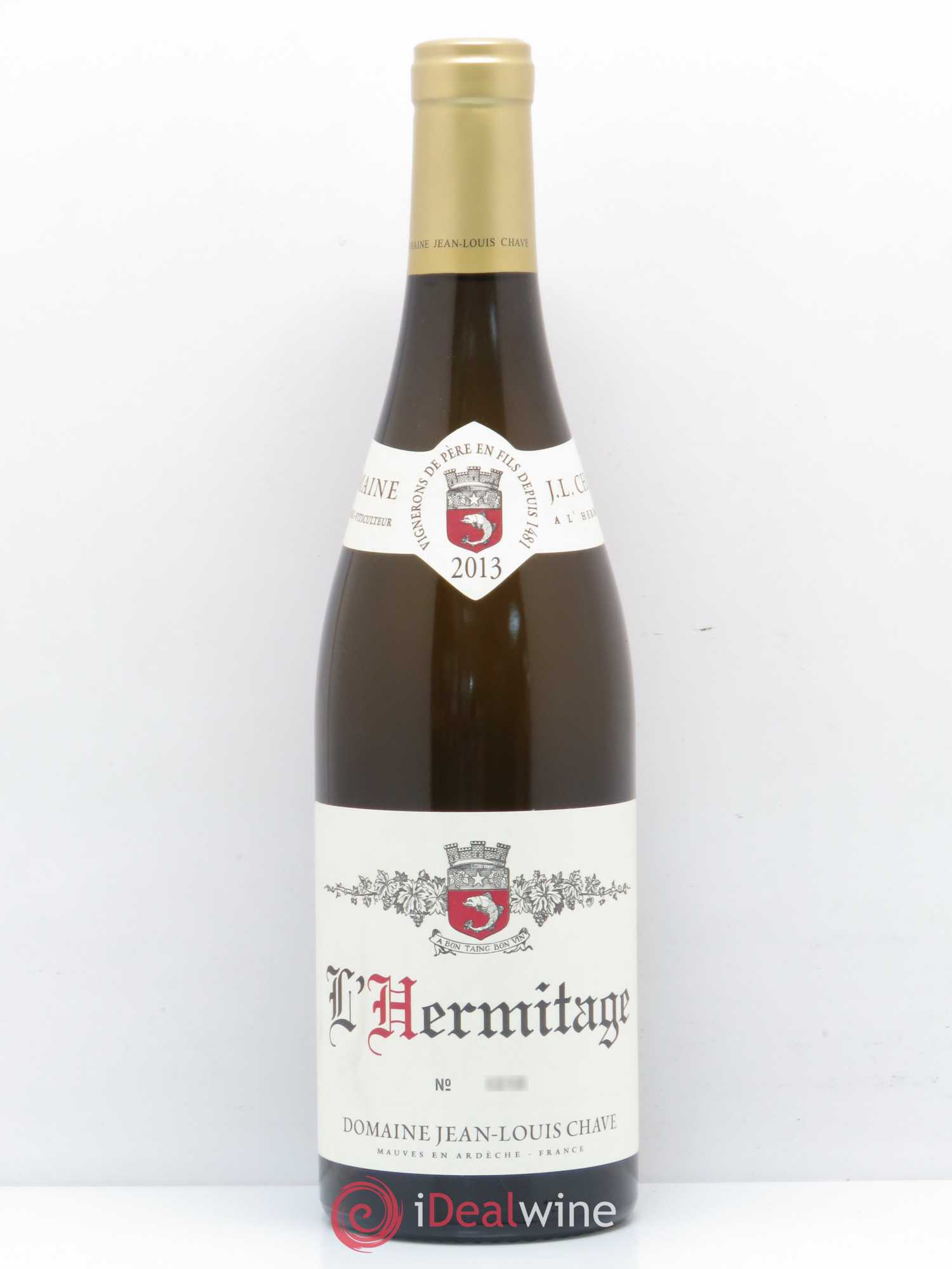 Hermitage Jean-Louis Chave 2013 - Lot de 1 bouteille - 0