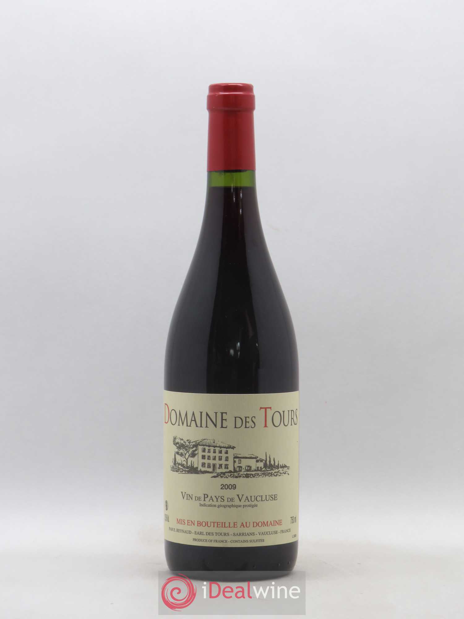 Vaucluse (Vin de Pays de Vaucluse) Domaine des Tours Emmanuel Reynaud 2009 - Posten von 1 Flasche - 0